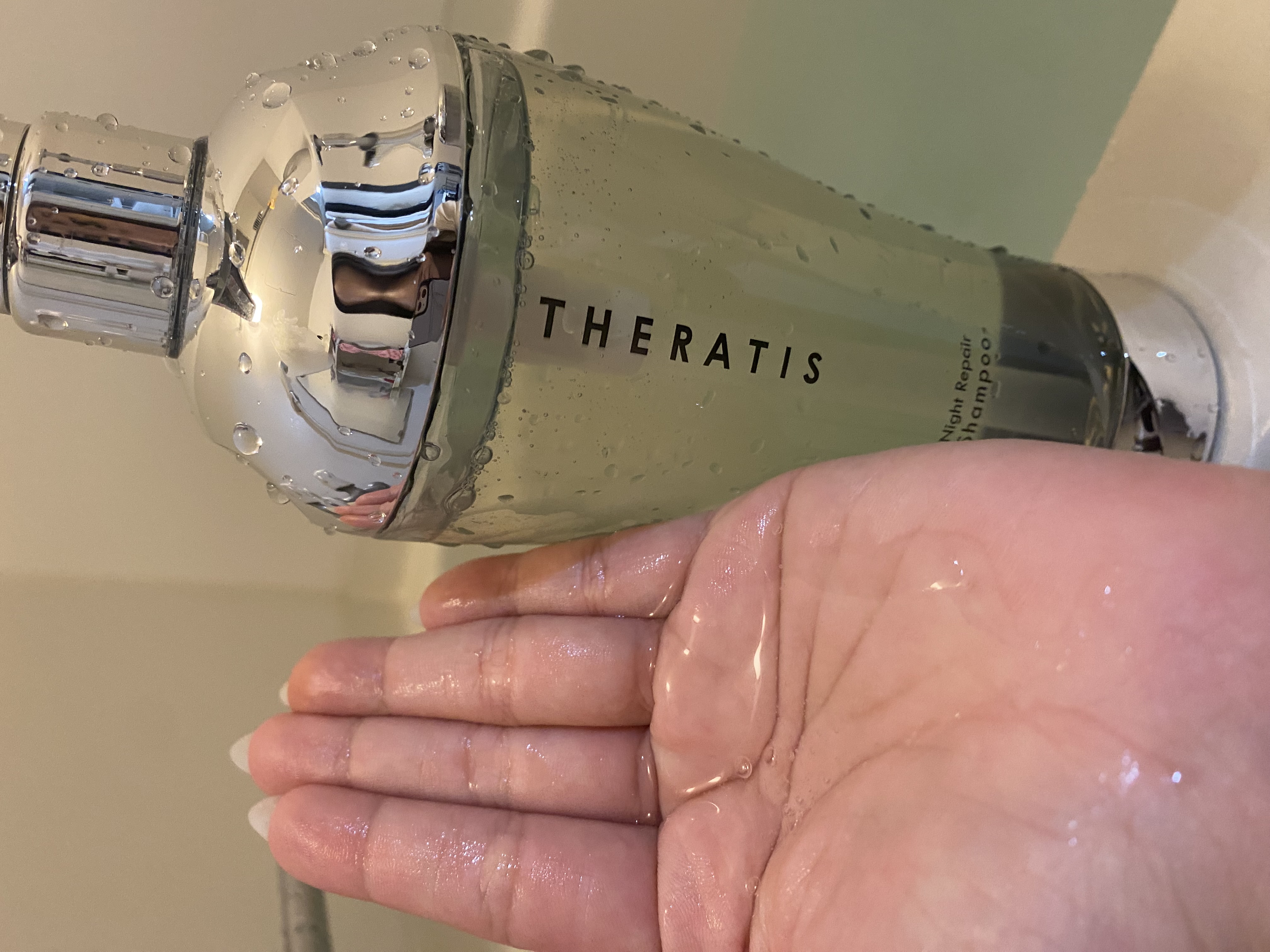 ナイトリペア シャンプー/ヘアトリートメント/THERATIS/シャンプー・コンディショナーを使ったクチコミ（3枚目）