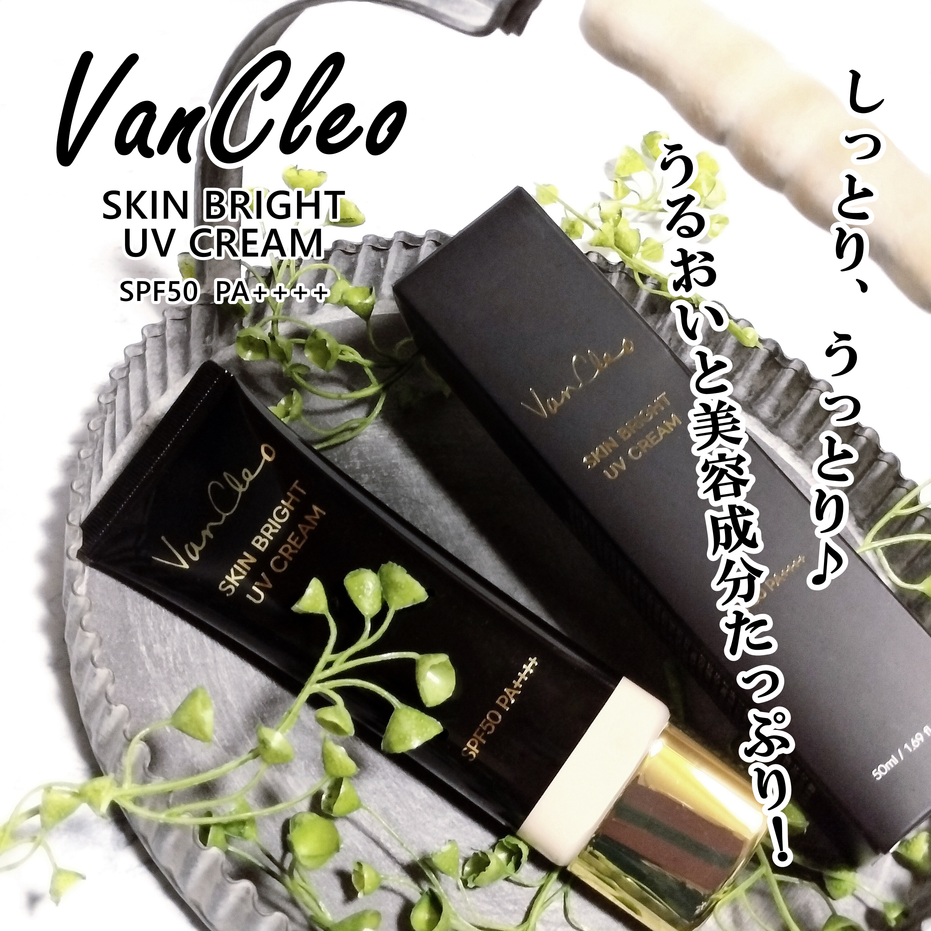 スキンブライトUVクリーム/VanCleo/日焼け止めクリームを使ったクチコミ（1枚目）