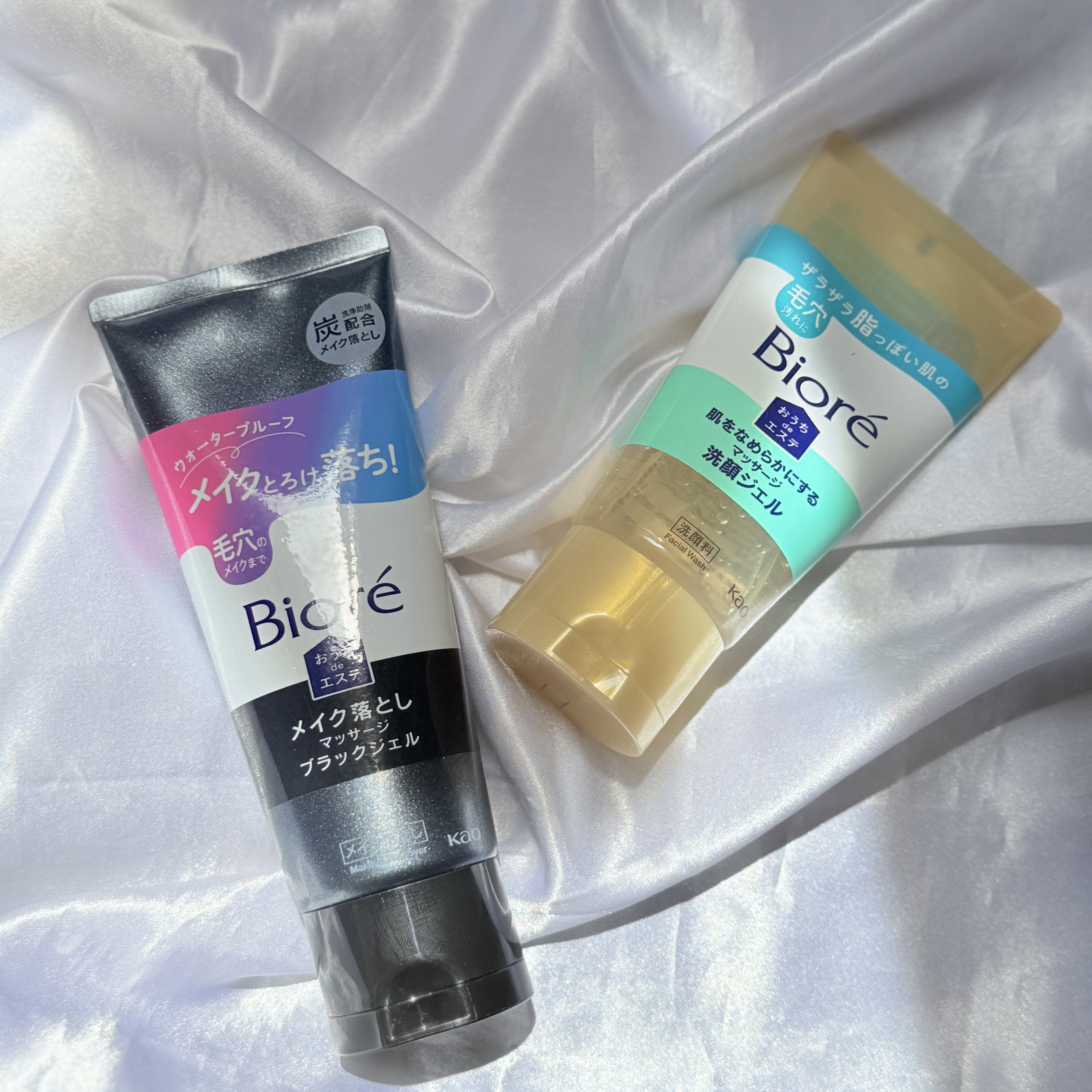 ビオレ おうちdeエステ メイク落とし マッサージブラックジェル/ビオレ/クレンジングジェルを使ったクチコミ（1枚目）