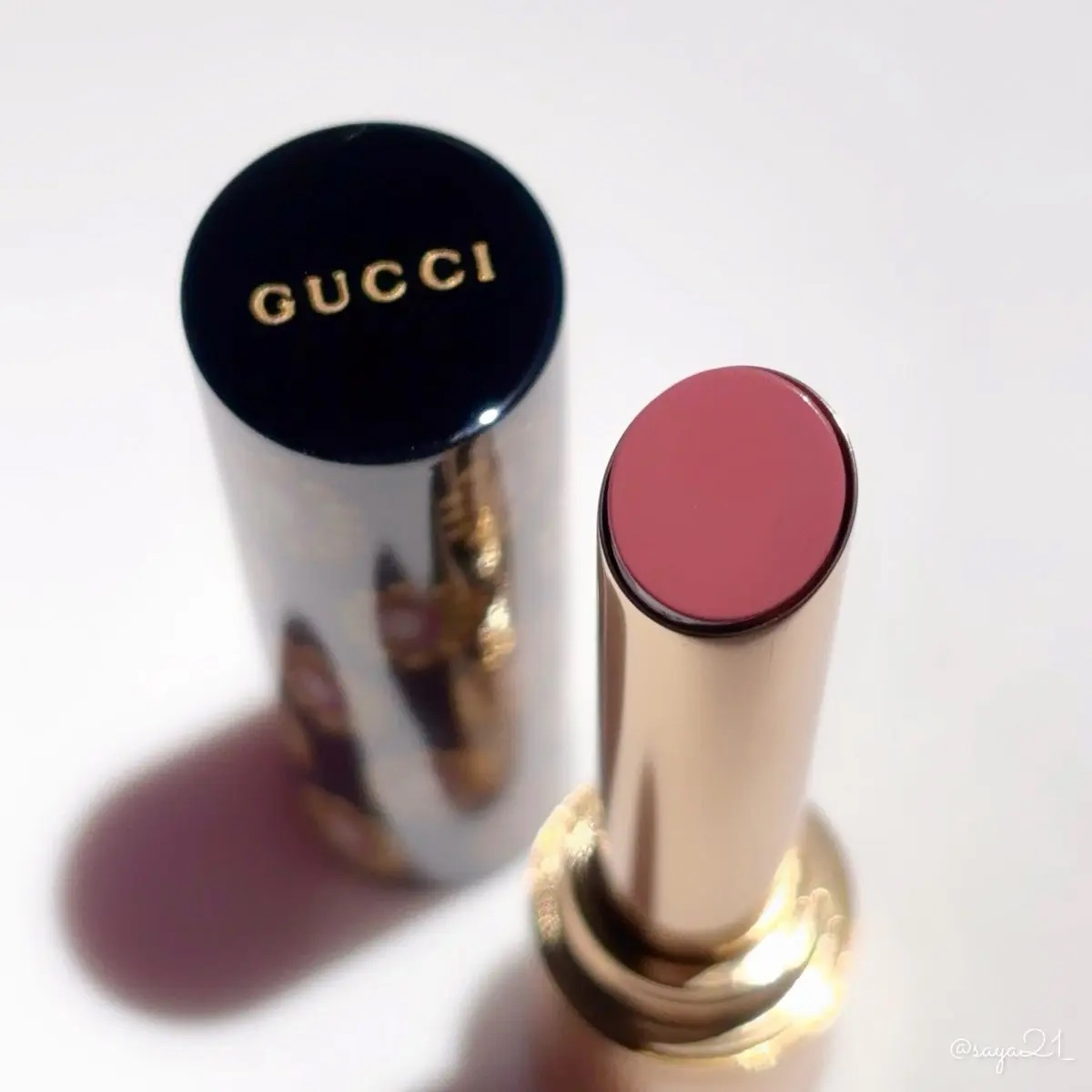 グッチ ルージュ ドゥ ボーテ ブリアン/GUCCI beauty/口紅を使ったクチコミ（2枚目）