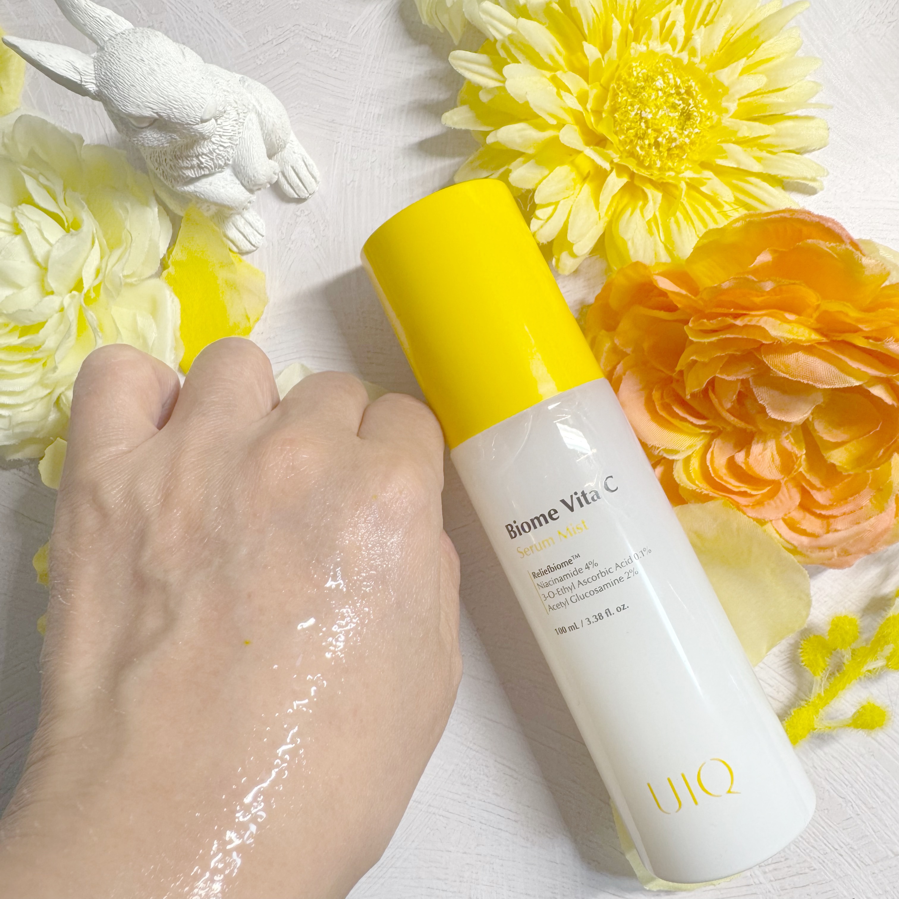 バイオームビタＣセラムミスト/UIQ/ミスト状化粧水を使ったクチコミ（3枚目）