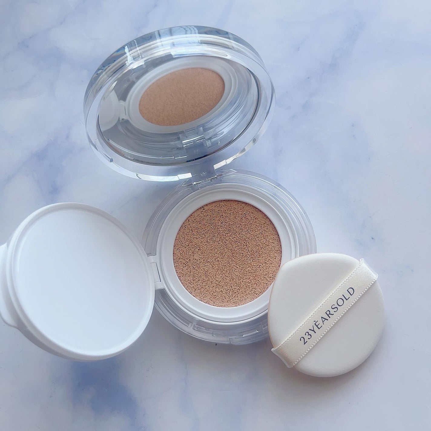 ハートリーフシーンカバークッション/23years old/クッションファンデーションを使ったクチコミ(3枚目)