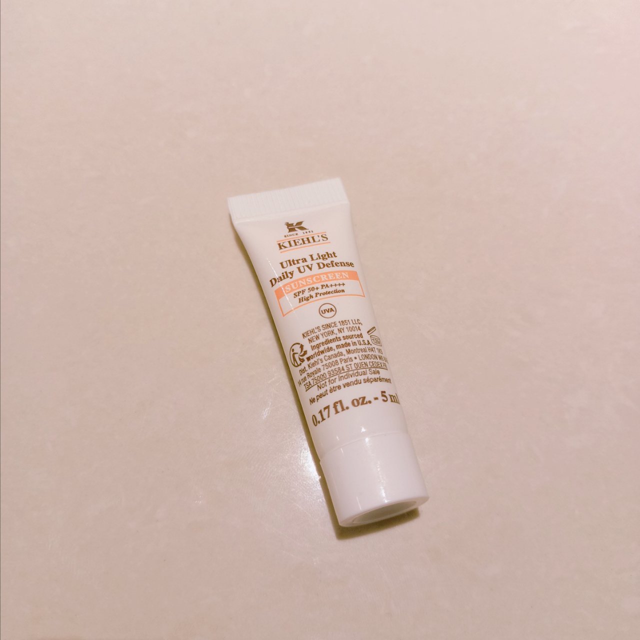 キールズ DS UVディフェンス アドバンスト SPF50・PA++++/Kiehl's/化粧下地を使ったクチコミ（1枚目）