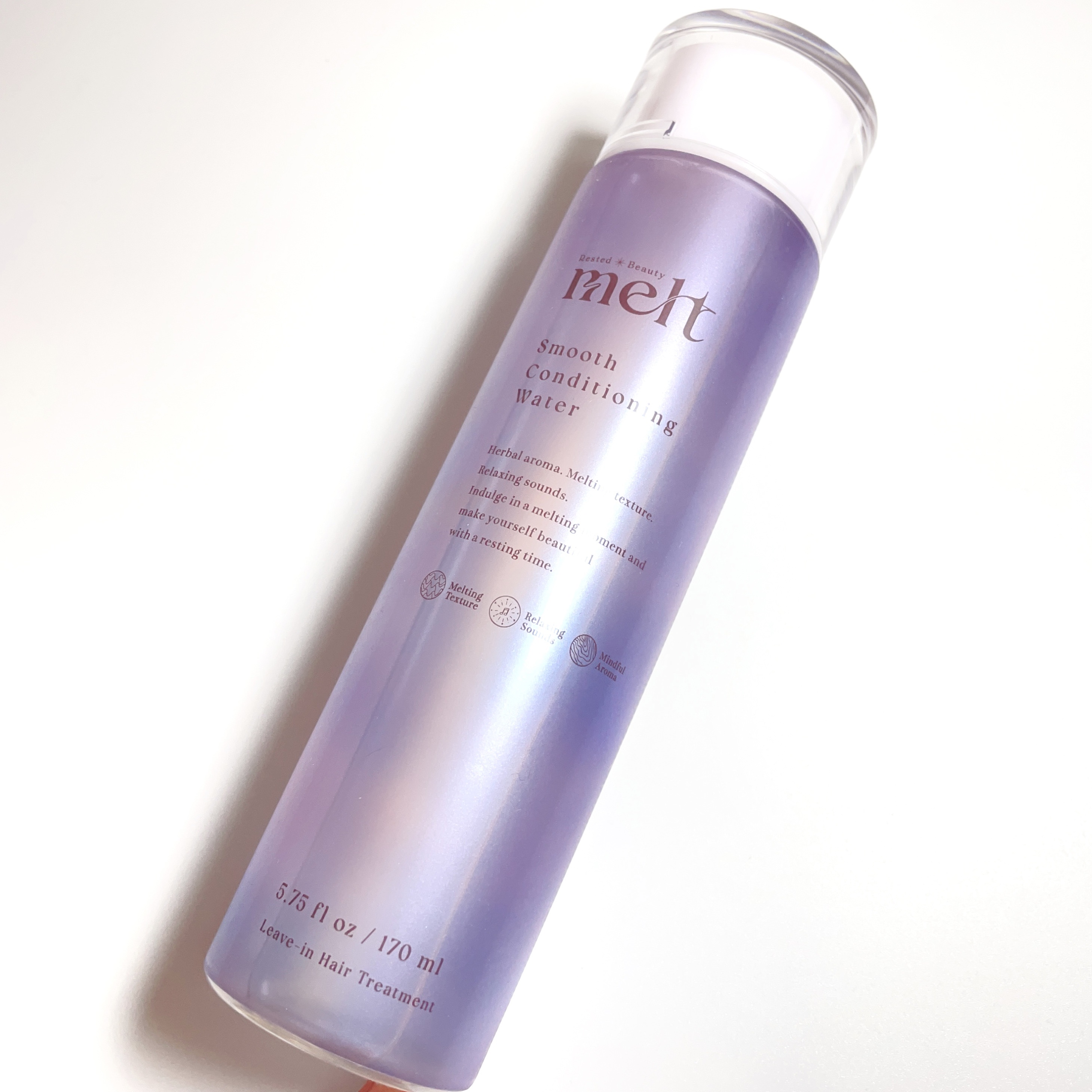 スムース コンディショニング ウォーター/melt/アウトバストリートメントを使ったクチコミ（1枚目）