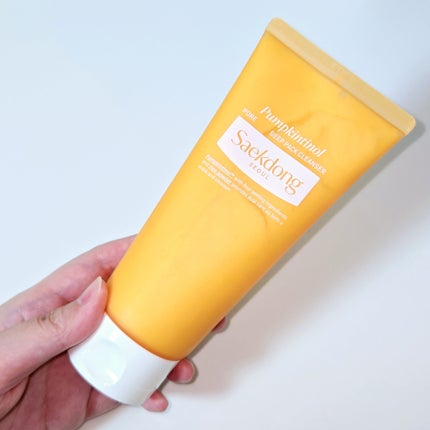 PUMPKINTINOL パッククレンザー/Saekdong SEOUL/洗顔フォームを使ったクチコミ(1枚目)