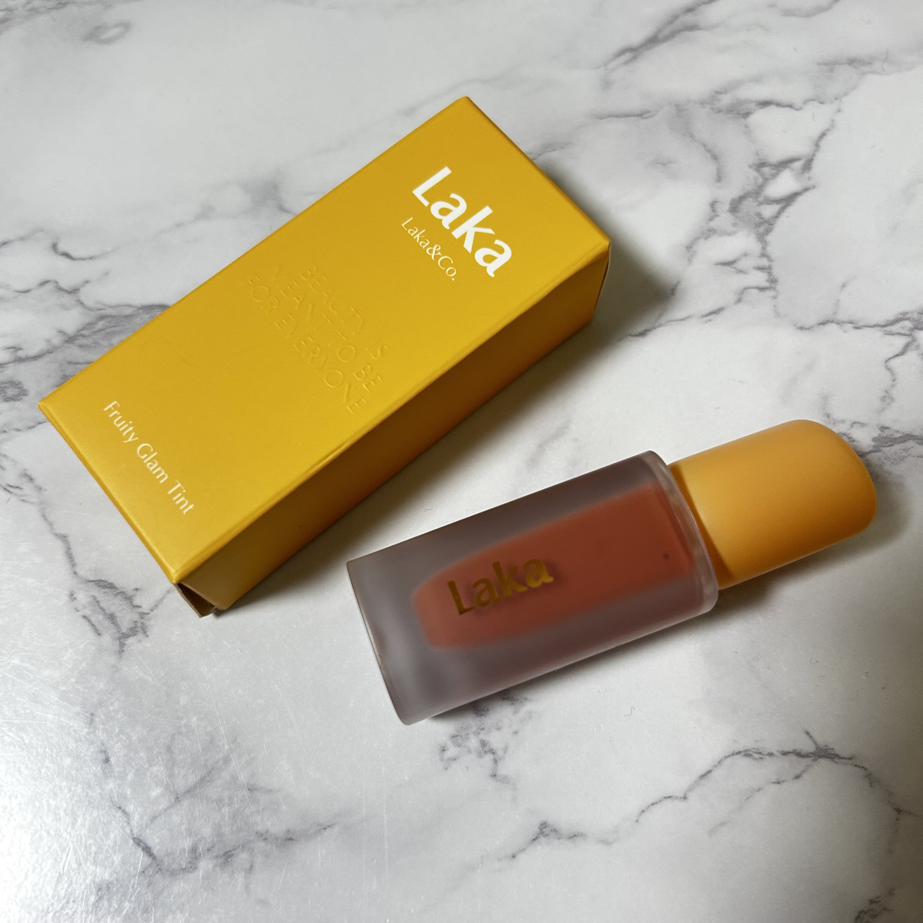 フルーティーグラムティント/Laka/リップティントを使ったクチコミ（1枚目）