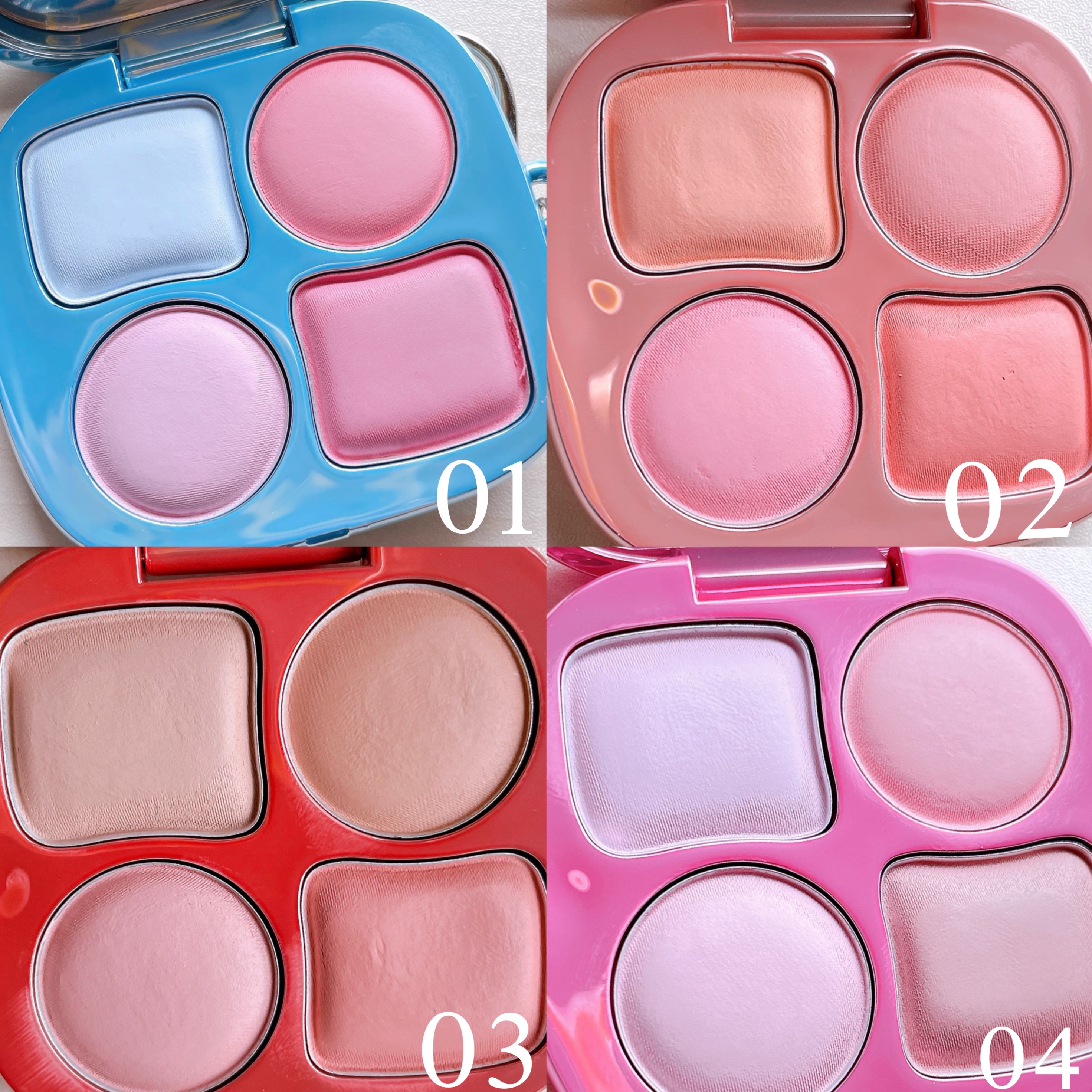 フィー ポケットチークパレット/fwee/ジェル・クリームチークを使ったクチコミ（2枚目）