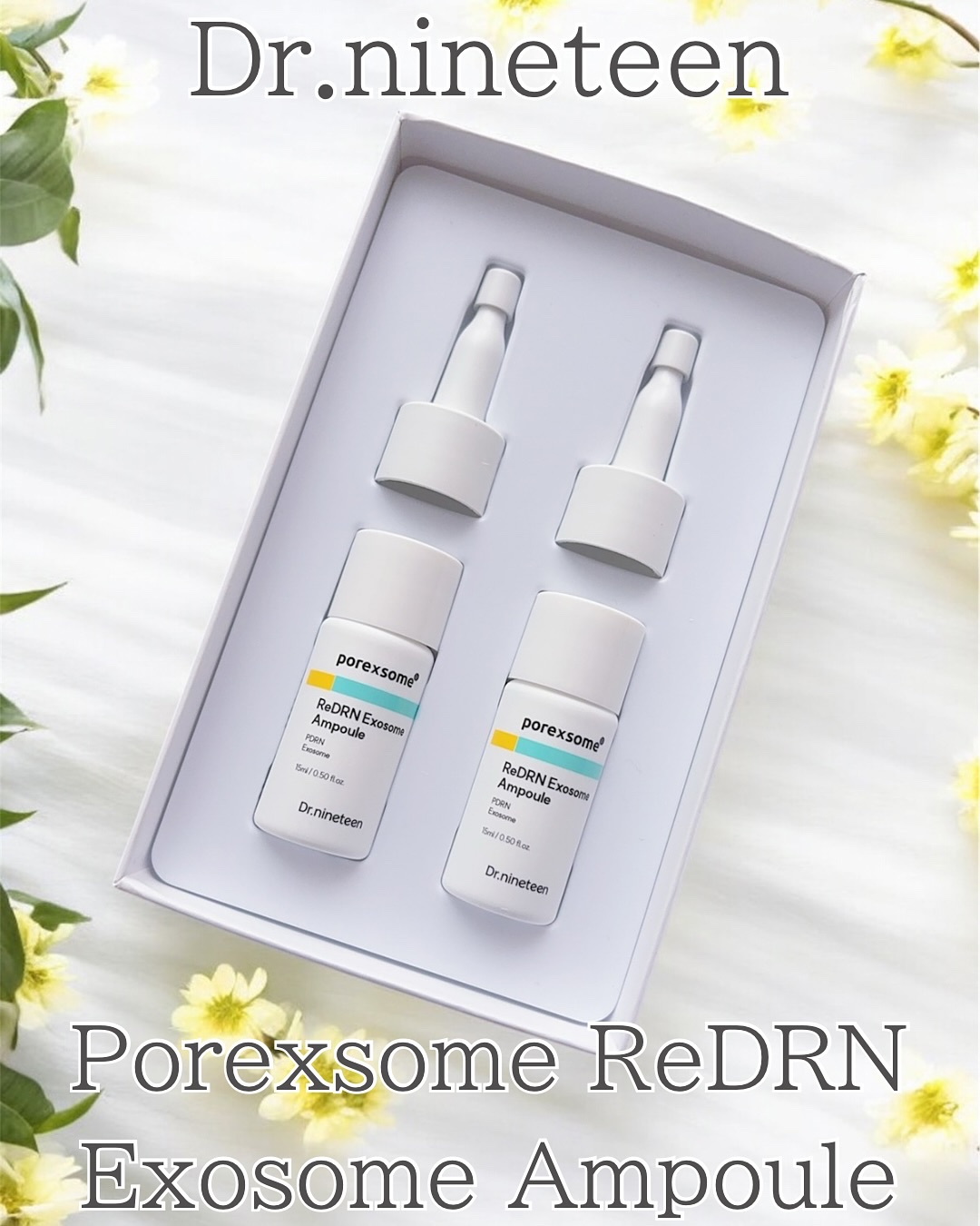 ReDRNエクソソームアンプル/Dr.nineteen/美容液を使ったクチコミ（2枚目）