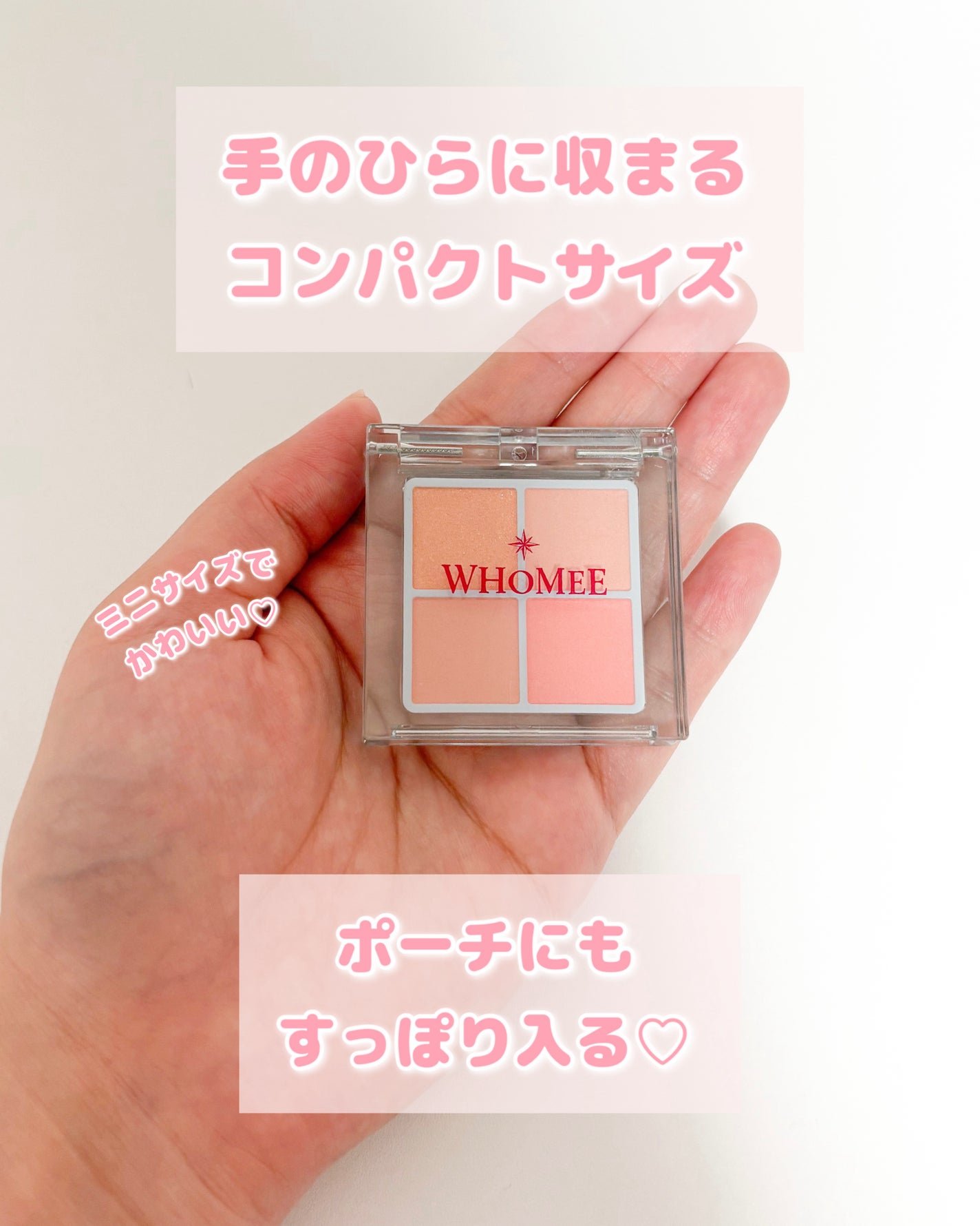 フーミー リリュタンパレット/WHOMEE/アイシャドウパレットを使ったクチコミ(3枚目)