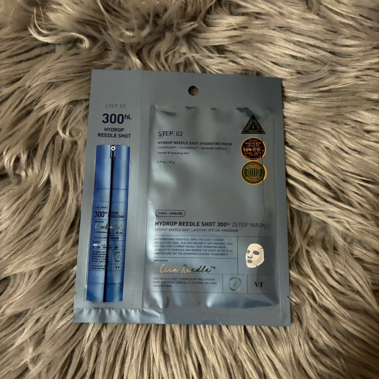 ハイドロップリードルS 300hL 2ステップマスク/VT/シートマスク・パックを使ったクチコミ（1枚目）