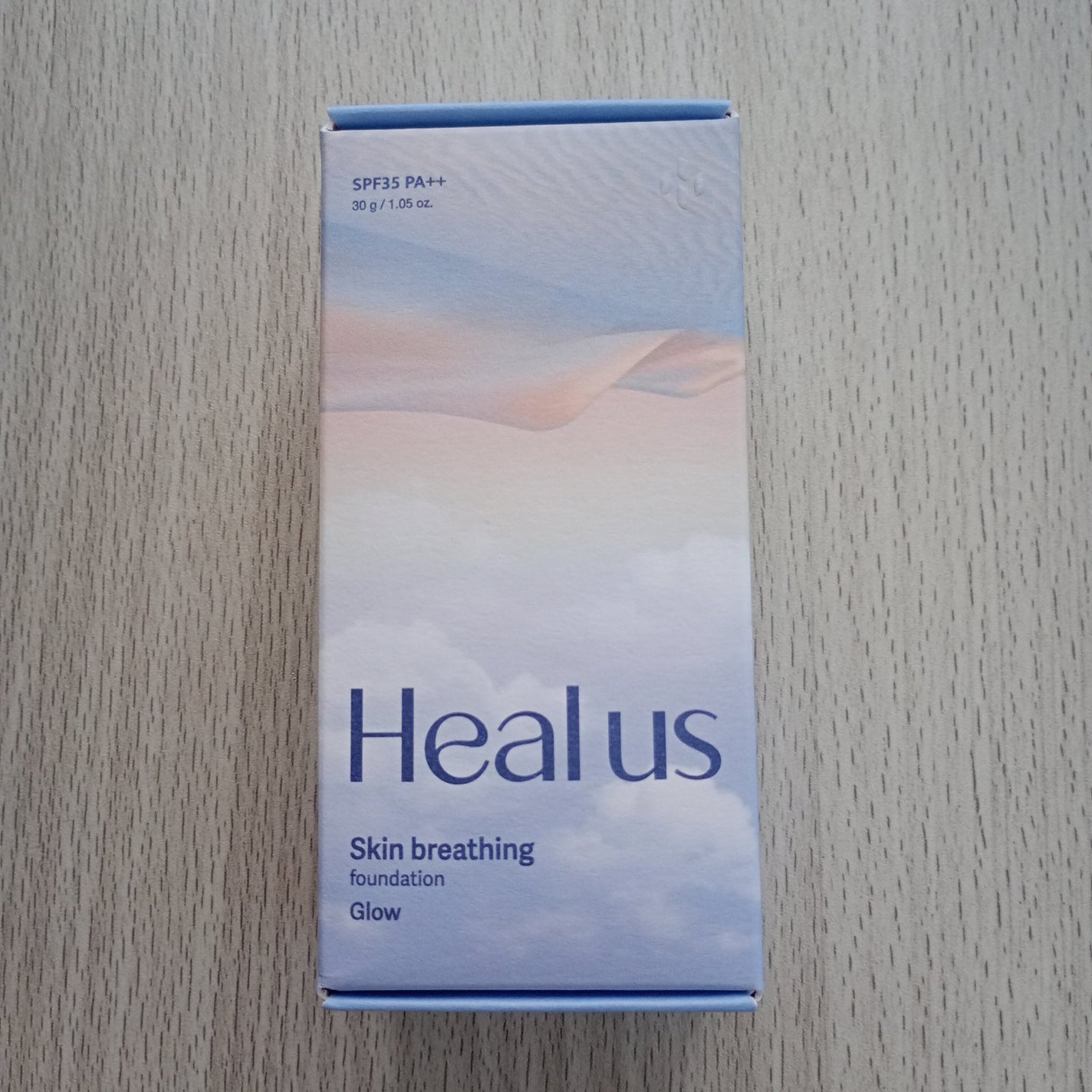 Skin breathing foundation Glow/Healus/リキッドファンデーションを使ったクチコミ(4枚目)