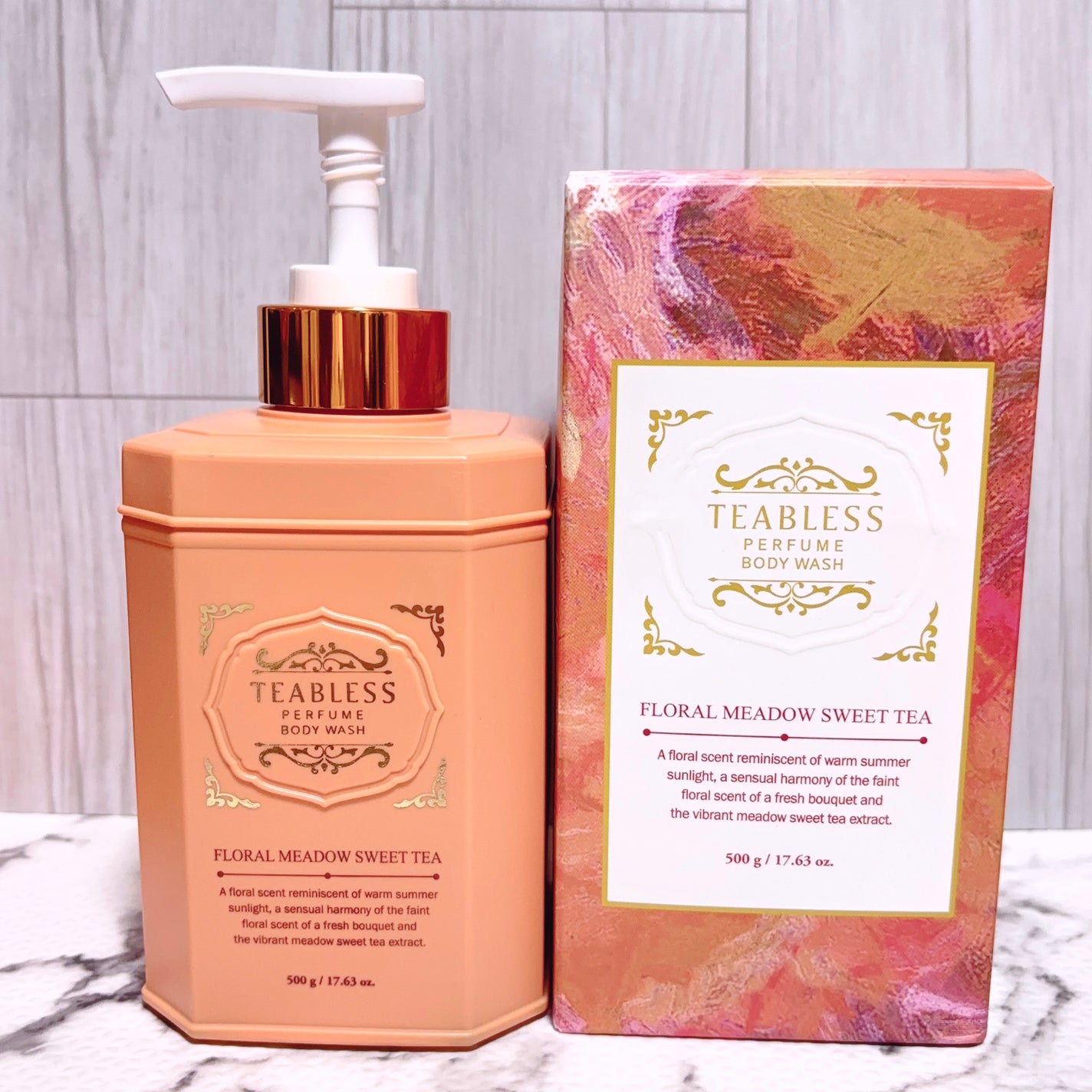 フローラル メドウ スイートティー パフュームボディソープ/TEABLESS/ボディソープを使ったクチコミ(3枚目)