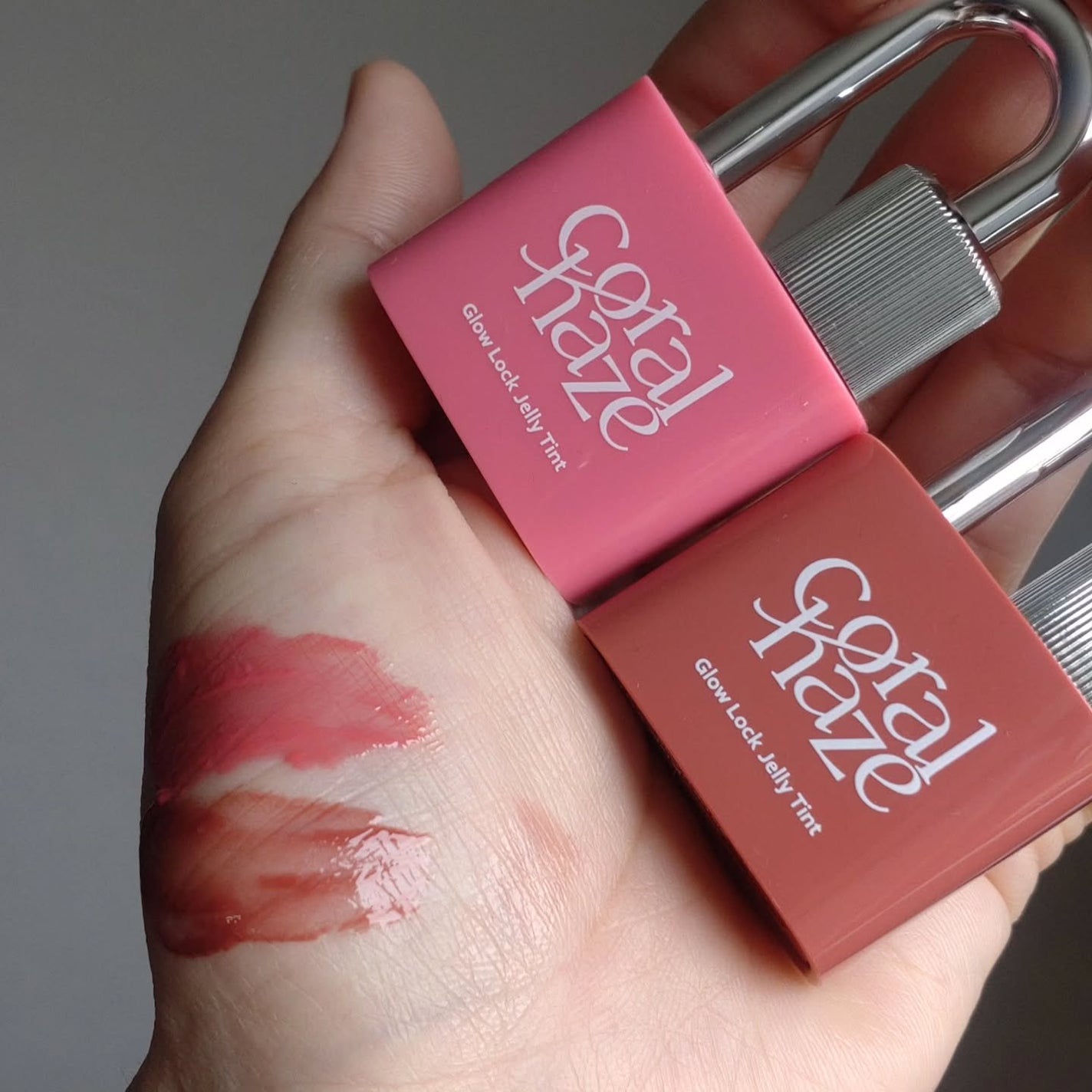 グロウロックゼリーティント/Coralhaze/リップティントを使ったクチコミ(4枚目)