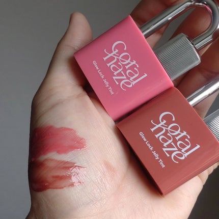 グロウロックゼリーティント/Coralhaze/リップティントを使ったクチコミ(4枚目)