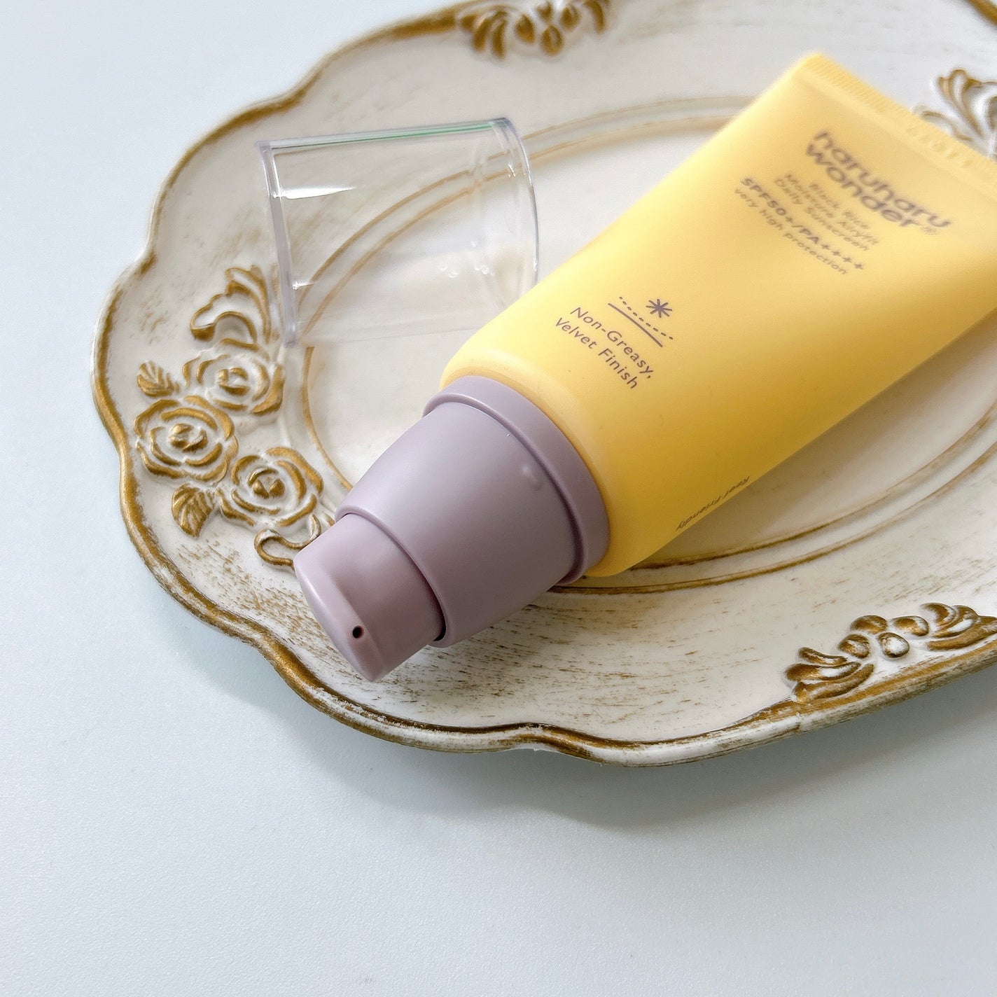 ブラックライスモイスチャーエアリーフィットデイリーサンスクリーン/haruharu wonder/日焼け止めクリームを使ったクチコミ(2枚目)