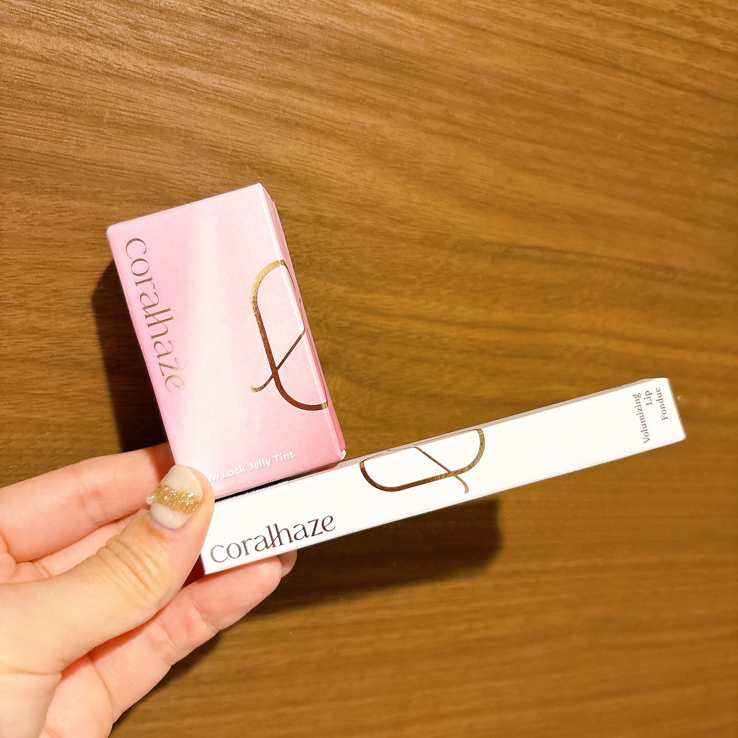 ボリューマイジングフォンデュリップ/Coralhaze/口紅を使ったクチコミ（2枚目）