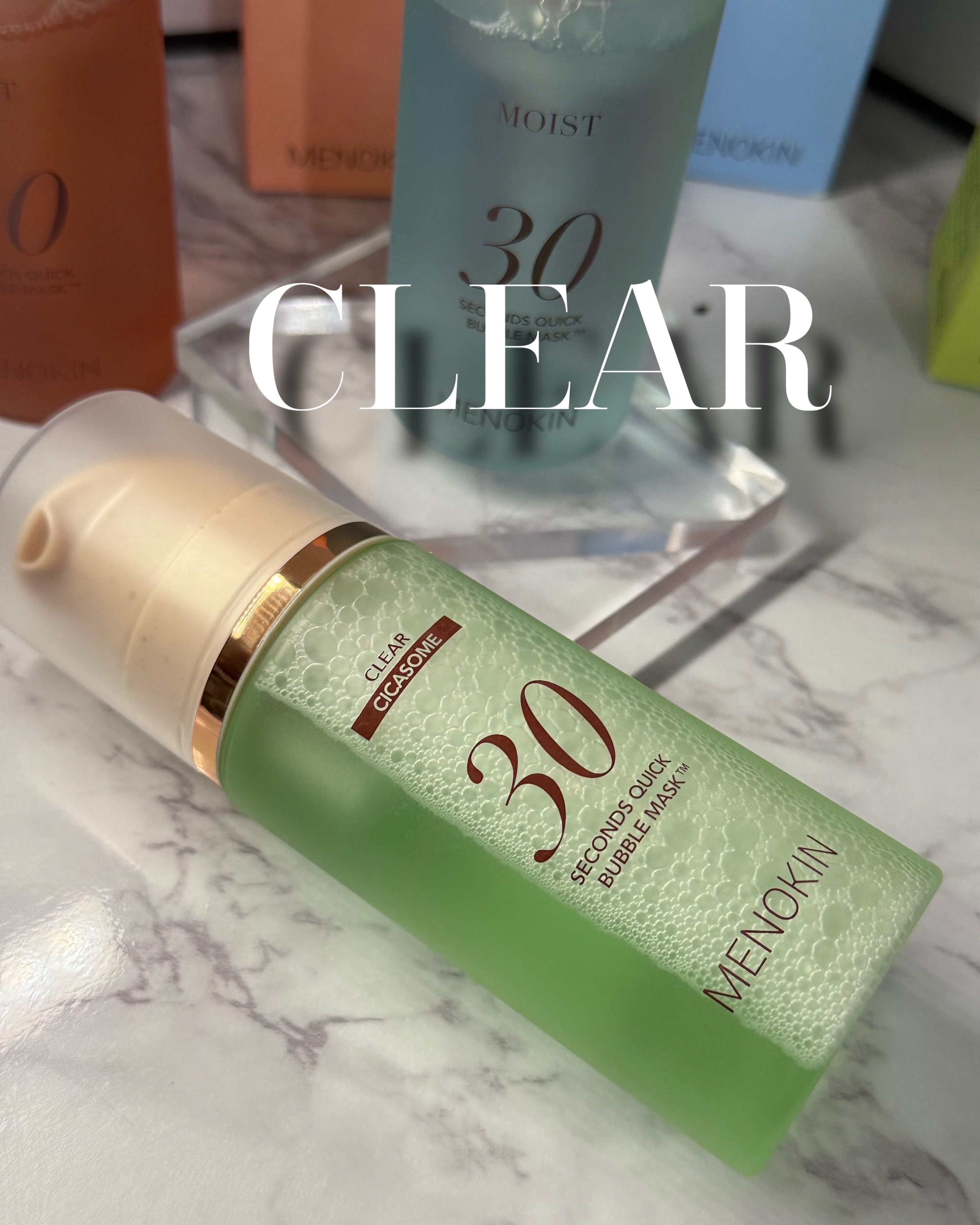 30秒クイックバブルマスク1+1セット/MENOKIN/シートマスク・パックを使ったクチコミ（2枚目）