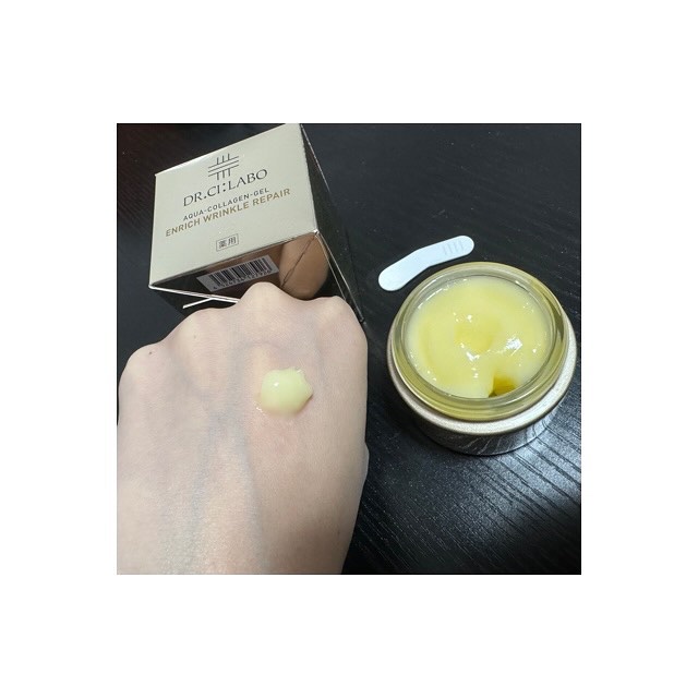 薬用アクアコラーゲンゲル エンリッチリンクルリペア/ドクターシーラボⓇ/フェイスクリームを使ったクチコミ（2枚目）