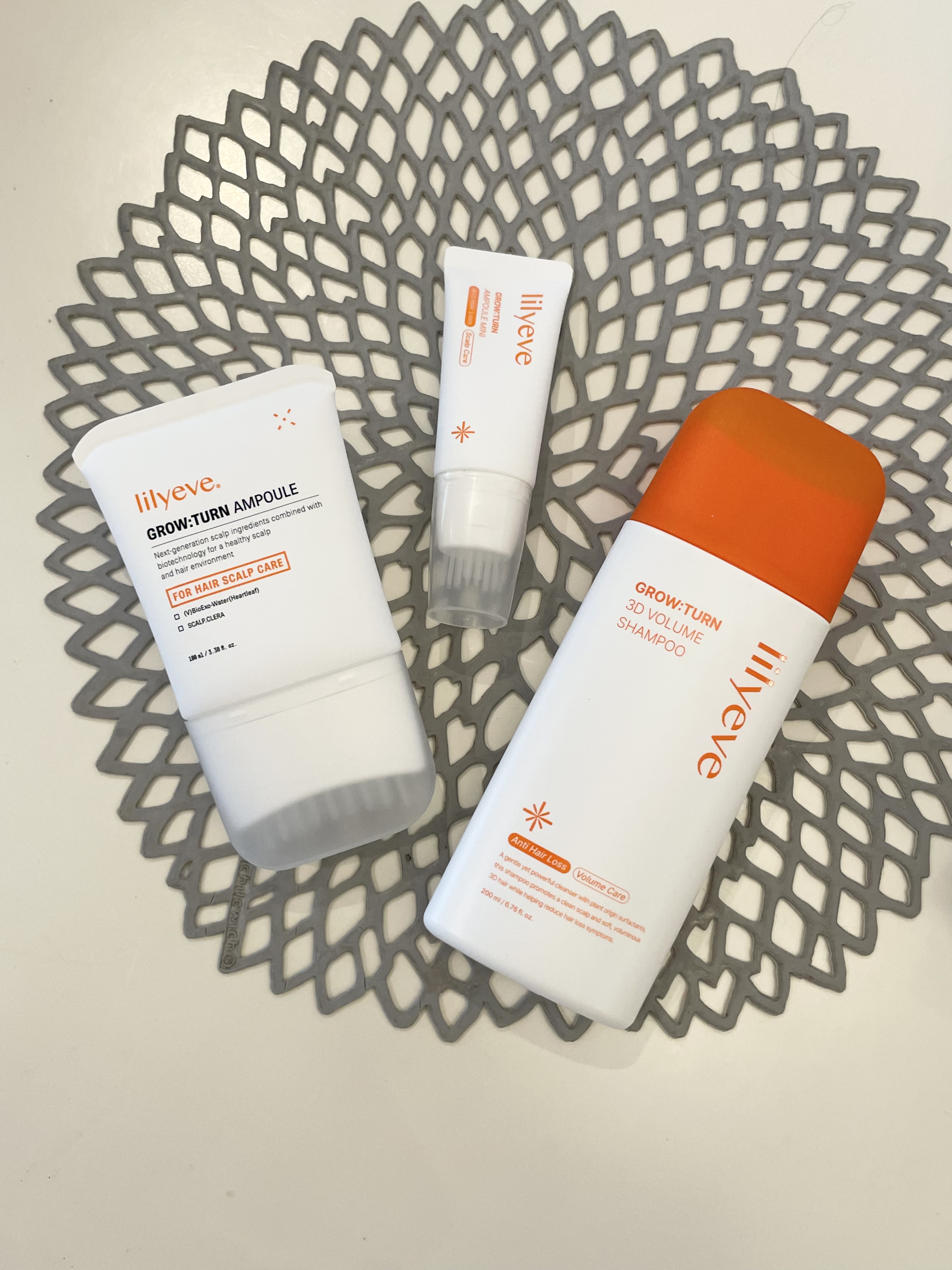 グローターンヘアアンプル/リリーイブ/頭皮ローションを使ったクチコミ（3枚目）