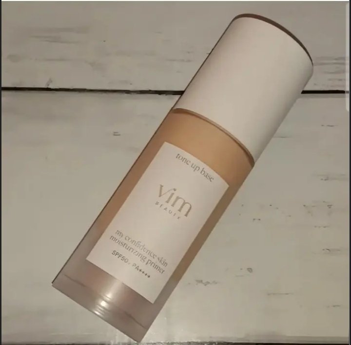 マイ コンフィデンス スキン モイスチャライジング プライマー グロウ/vim BEAUTY/化粧下地を使ったクチコミ（3枚目）