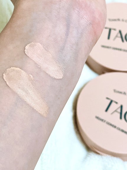 ベルベットカバークッション/TAG/クッションファンデーションを使ったクチコミ(1枚目)