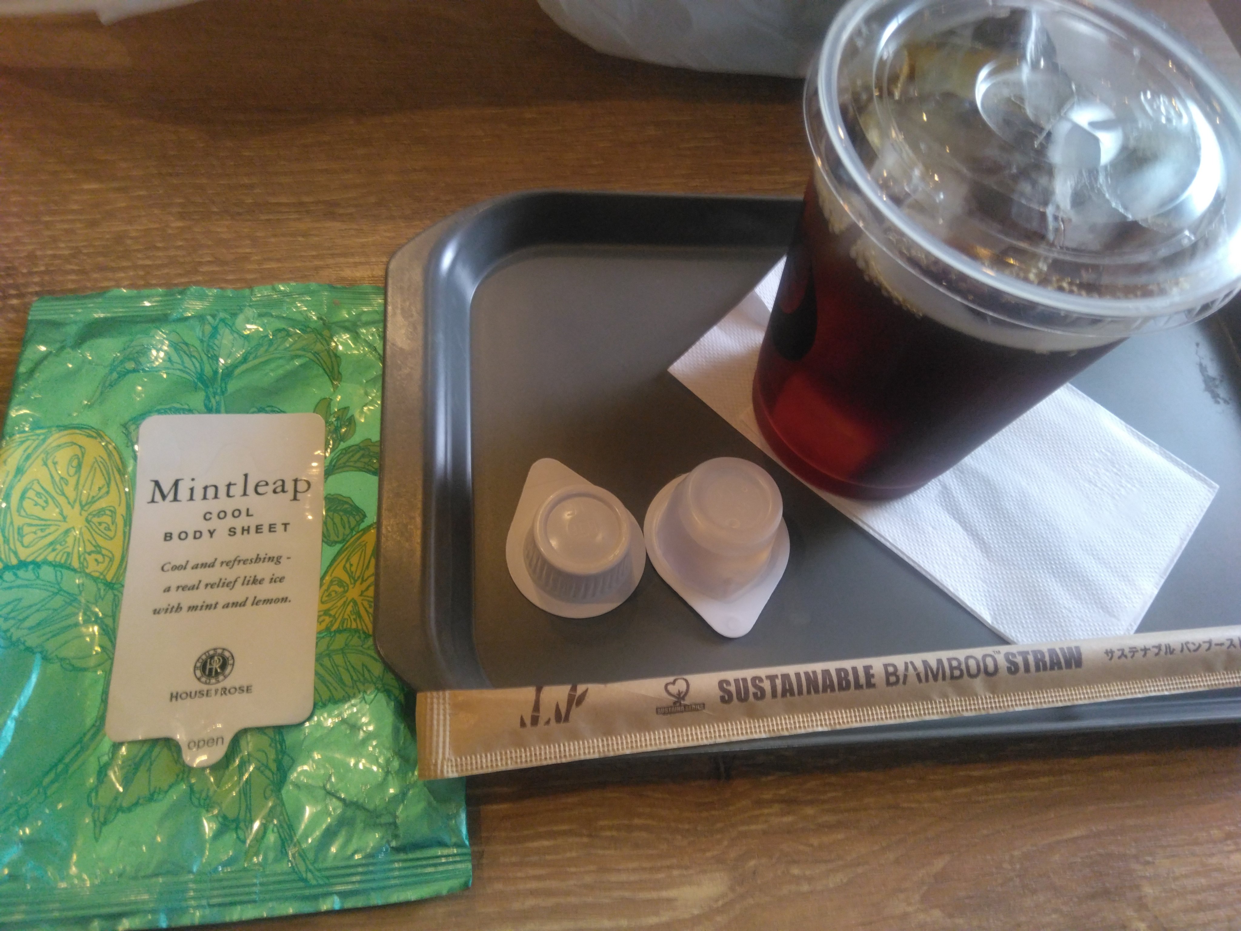 ミントリープ クール ボディシート/ハウス オブ ローゼ/ボディシートを使ったクチコミ（1枚目）