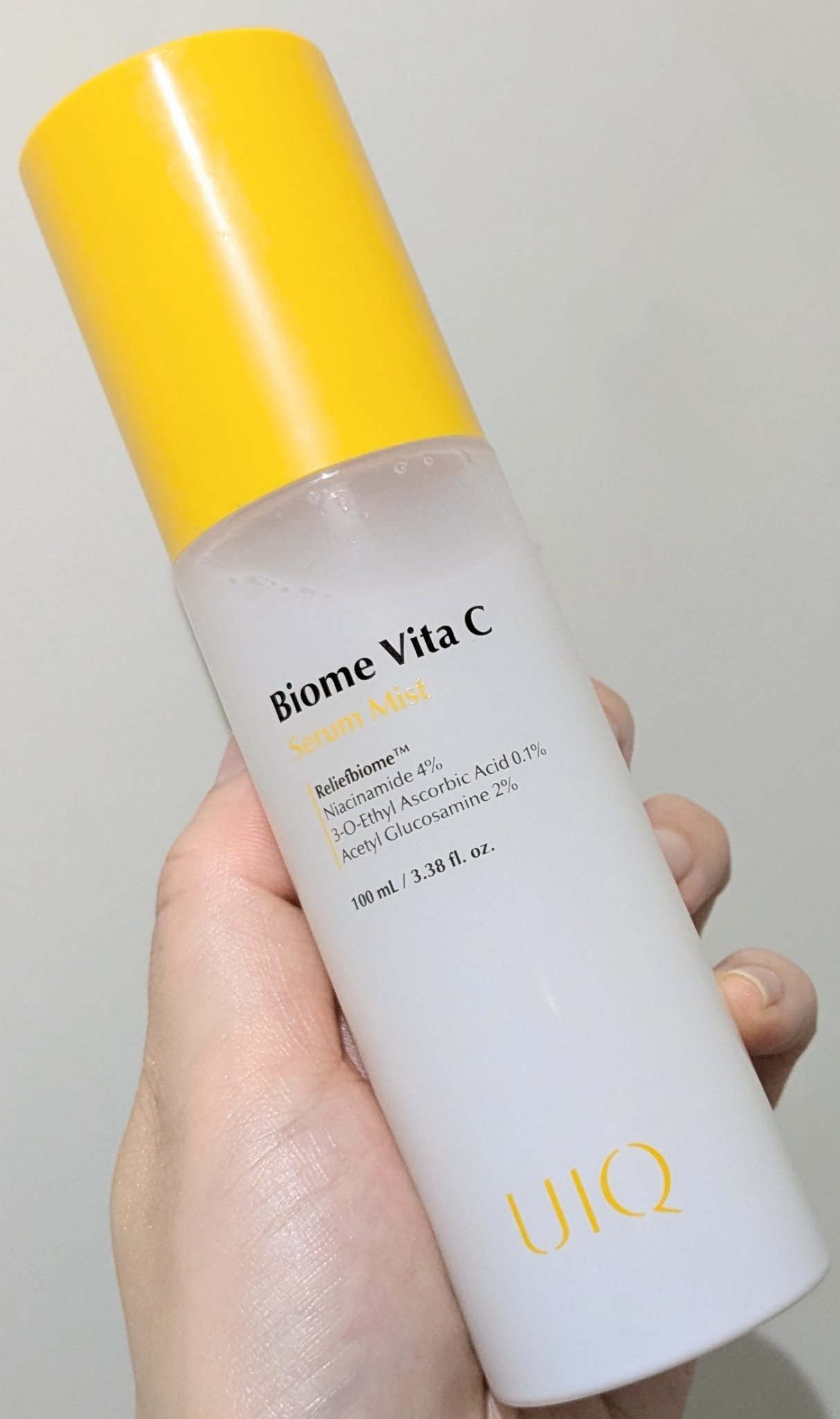 バイオームビタＣセラムミスト/UIQ/ミスト状化粧水を使ったクチコミ（2枚目）