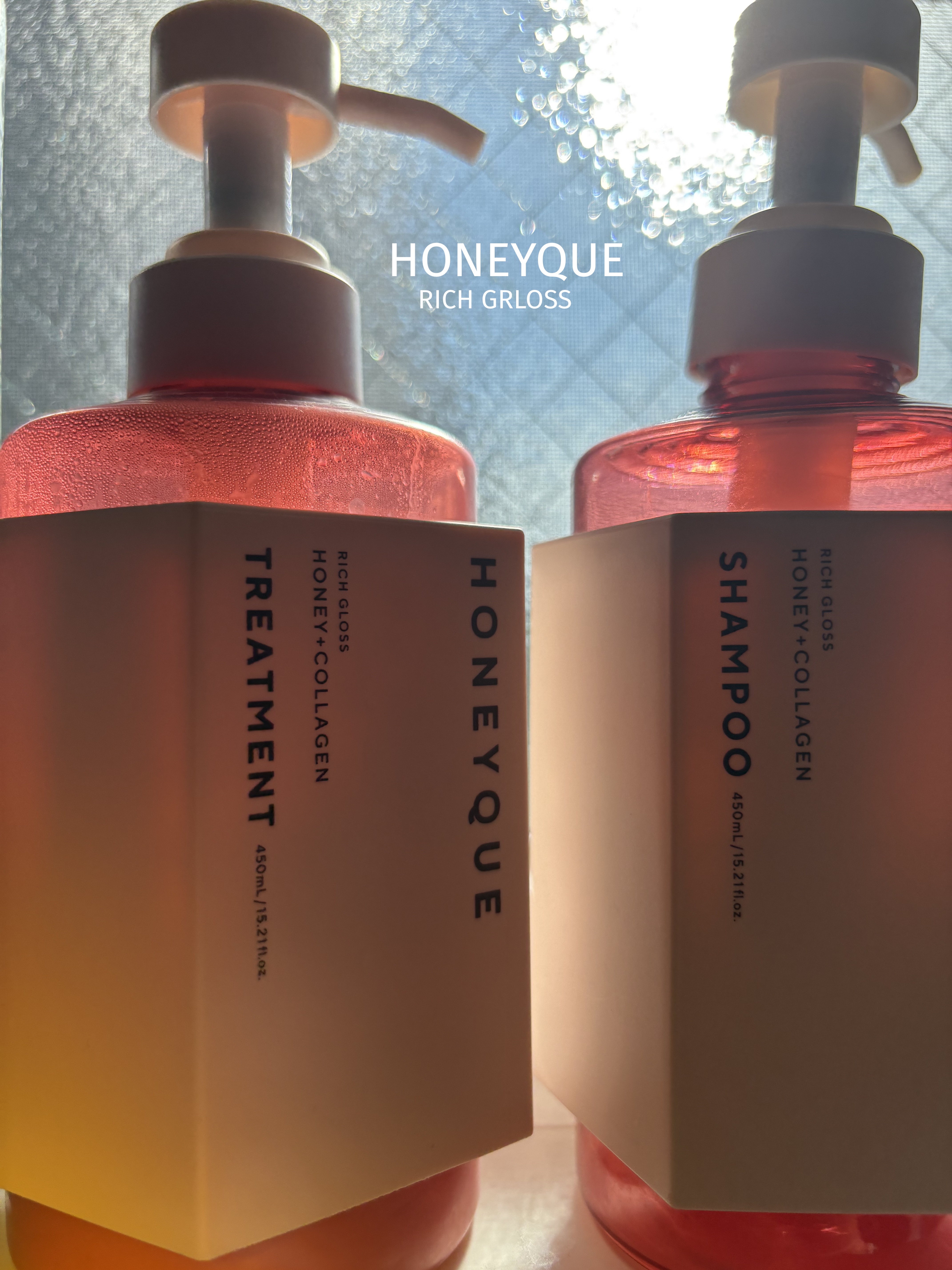 リッチグロス シャンプー シャイニー／ヘアトリートメント シャイニー/ハニーク/市販シャンプーを使ったクチコミ（1枚目）