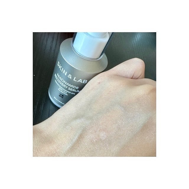 ヴィーガンナイアシンアミドリカバリーセラム/SKIN&LAB/美容液を使ったクチコミ(3枚目)