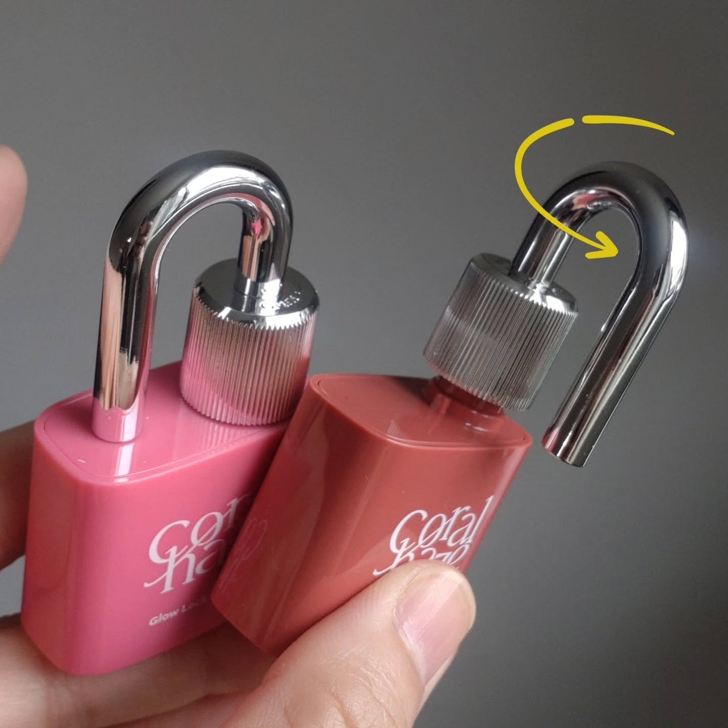 グロウロックゼリーティント/Coralhaze/リップティントを使ったクチコミ(2枚目)