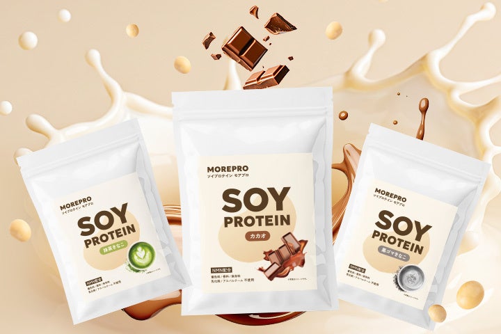 エブリデーツ SOY PROTEIN MOREPRO お試し全3種（60g×3）