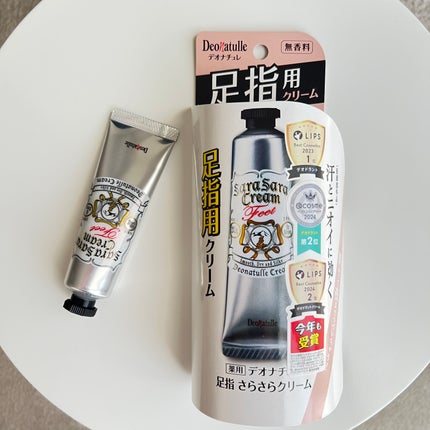 薬用足指さらさらクリーム/デオナチュレ/デオドラント・制汗剤を使ったクチコミ(1枚目)