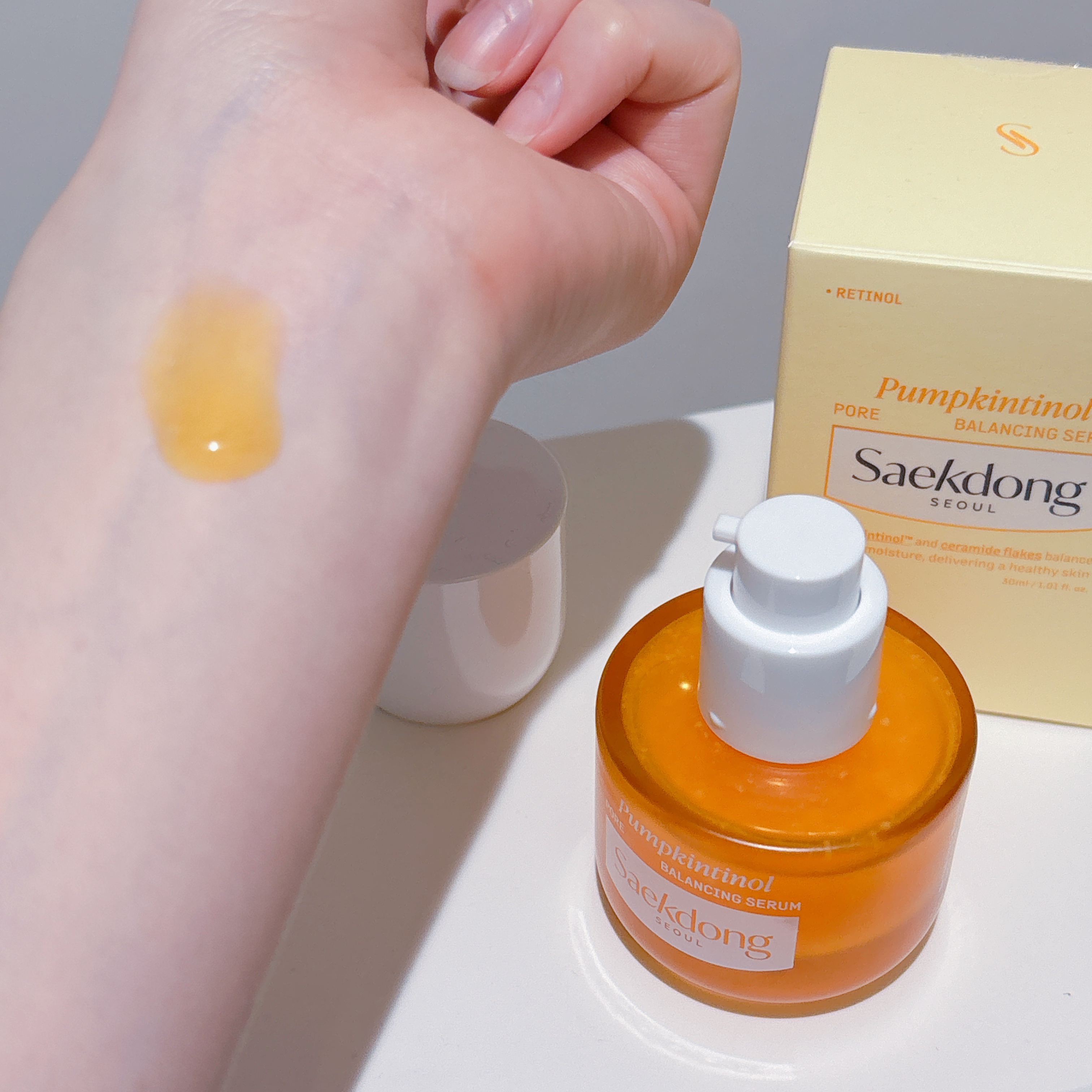 PUMPKINTINOL セラム/Saekdong SEOUL/美容液を使ったクチコミ（3枚目）