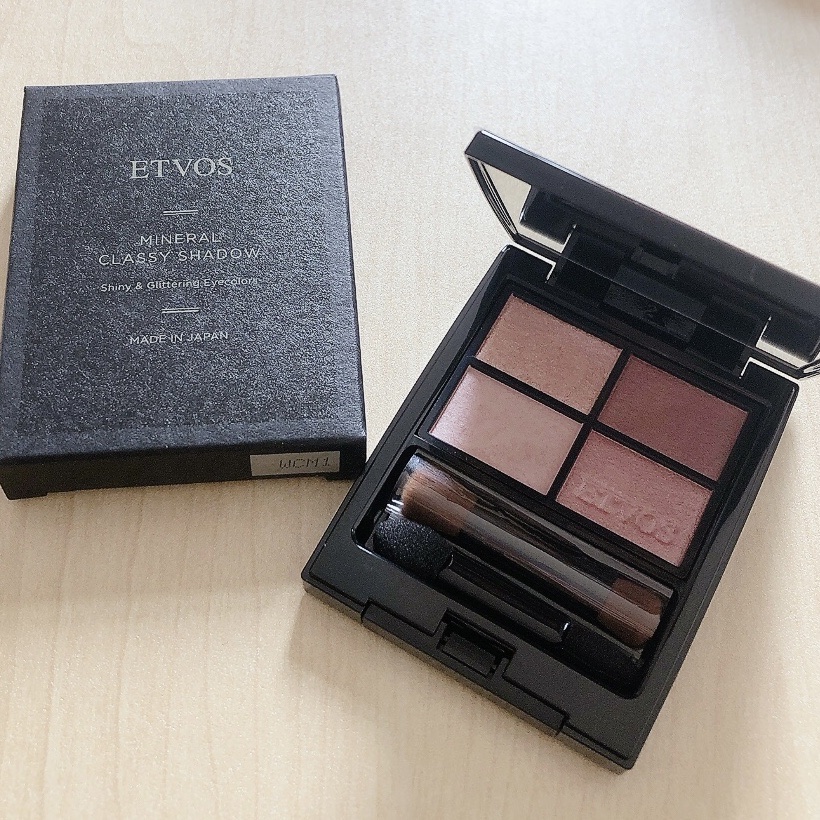 ミネラルクラッシィシャドー/エトヴォス/アイシャドウパレットを使ったクチコミ（1枚目）