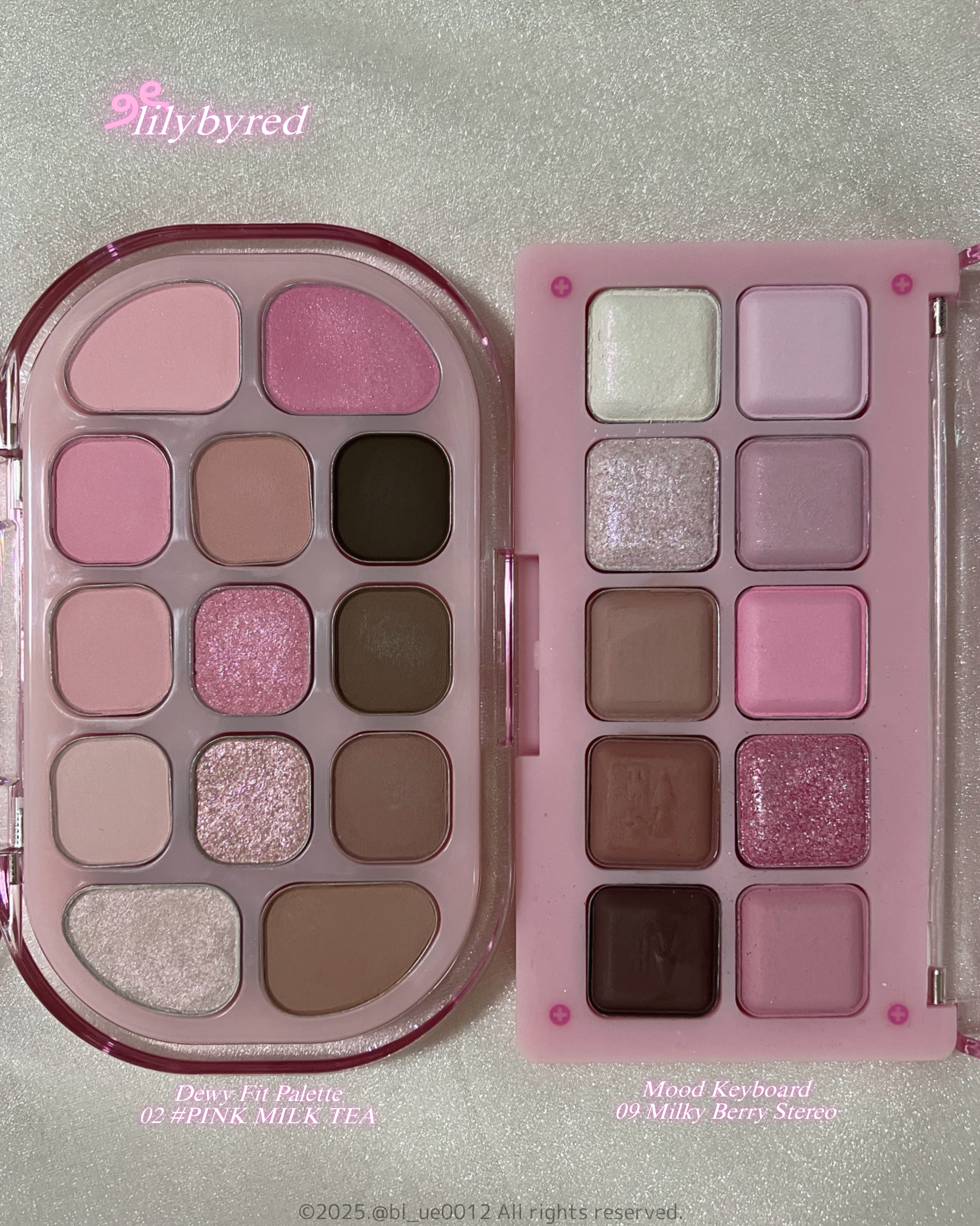 Dewy Fit Palette/lilybyred/アイシャドウパレットを使ったクチコミ（3枚目）