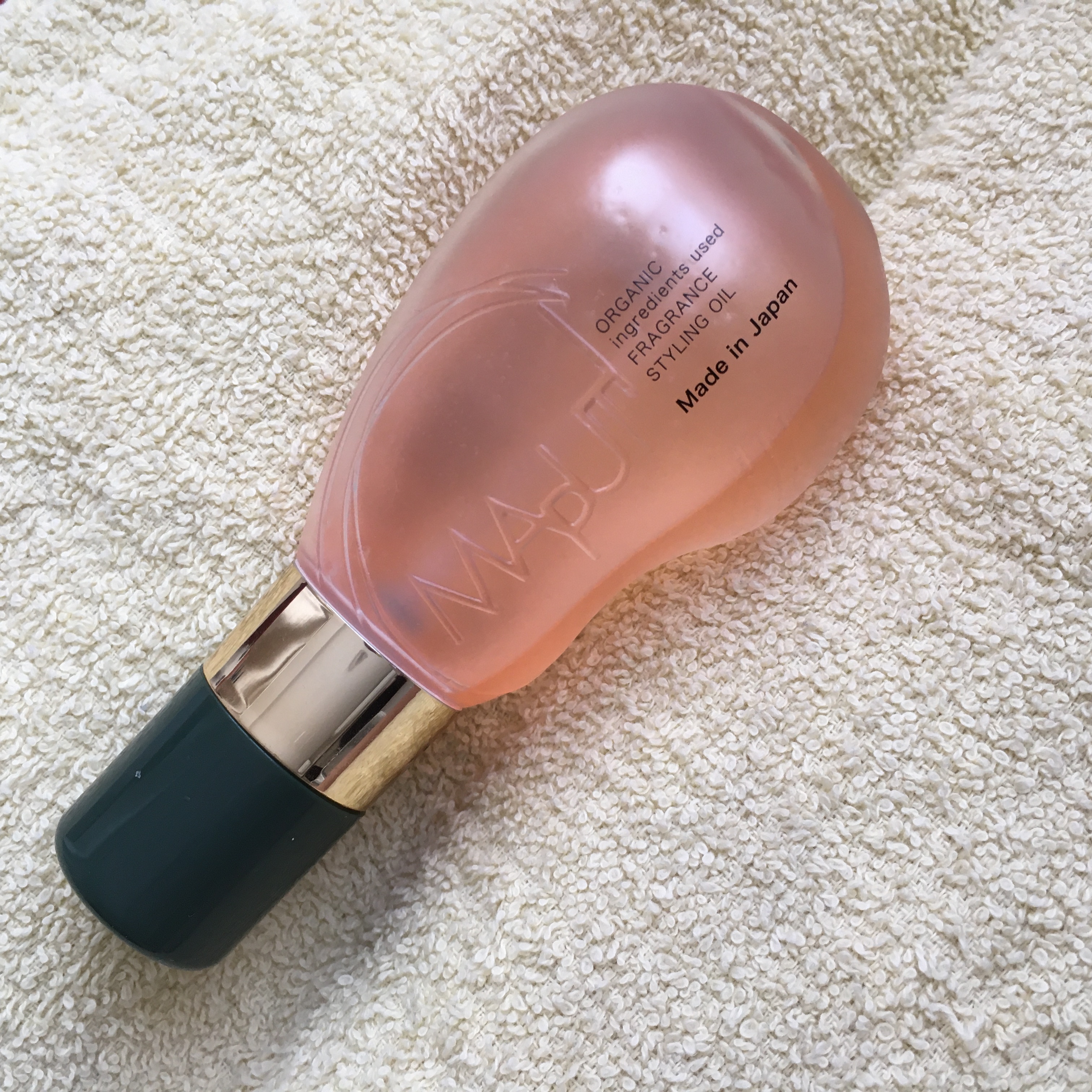 オーガニックフレグランススタイリングオイル MAPUTI/MAPUTI/ヘアオイルを使ったクチコミ（1枚目）