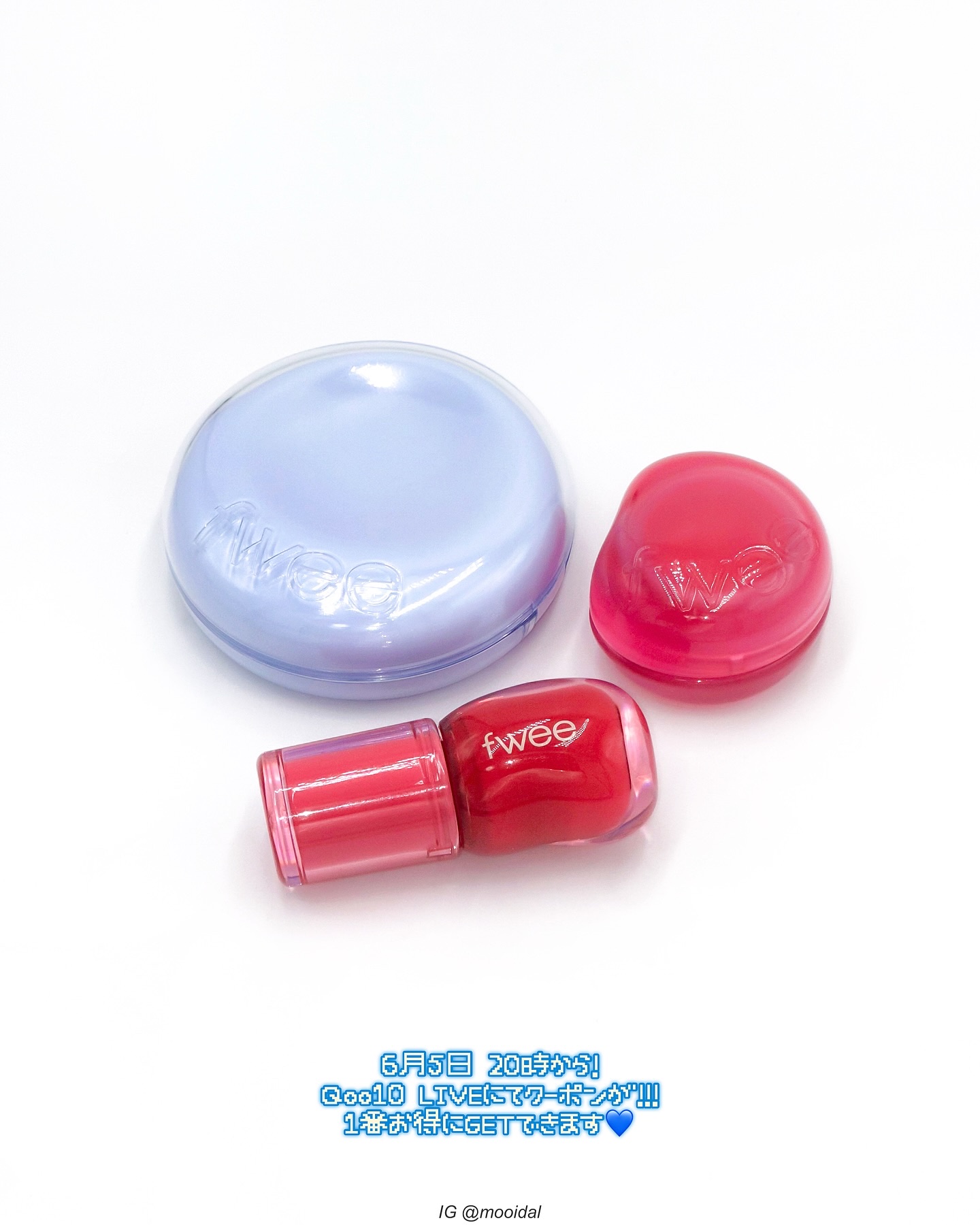 フィー クッションガラス ナチュラル/fwee/クッションファンデーションを使ったクチコミ（2枚目）