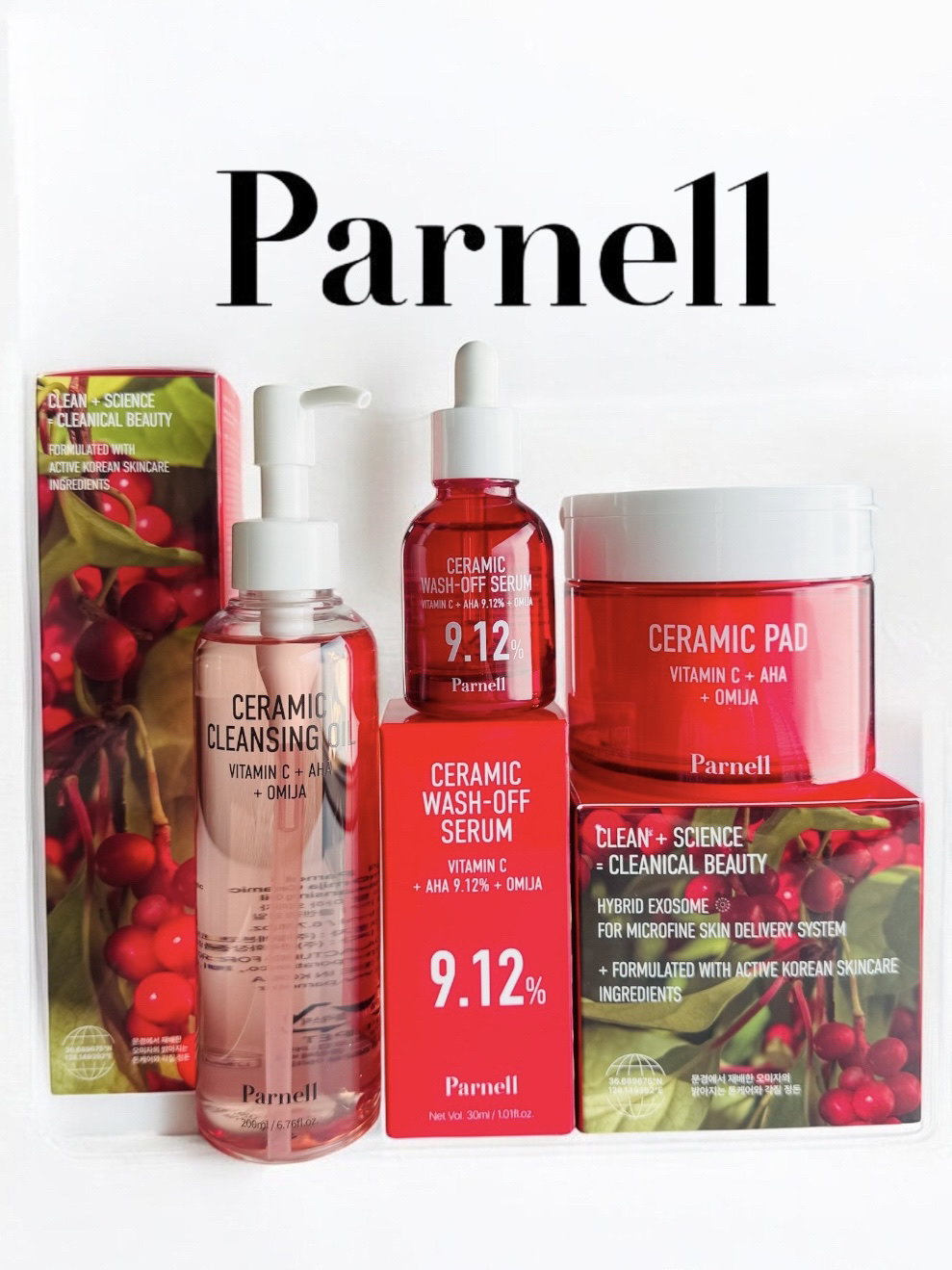 AHA 9.12 オミジャ 陶器肌 ウォッシュオフ セラム/parnell/美容液を使ったクチコミ（1枚目）