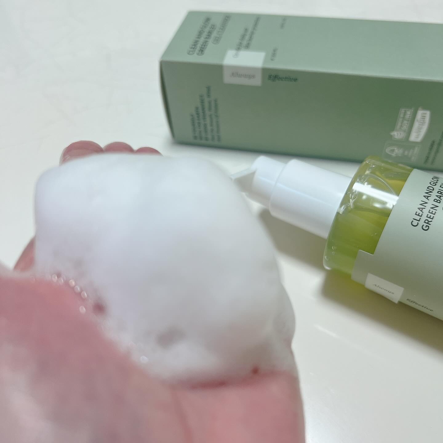 青麦クレンジングジェル /Veganifect/クレンジングジェルを使ったクチコミ（3枚目）