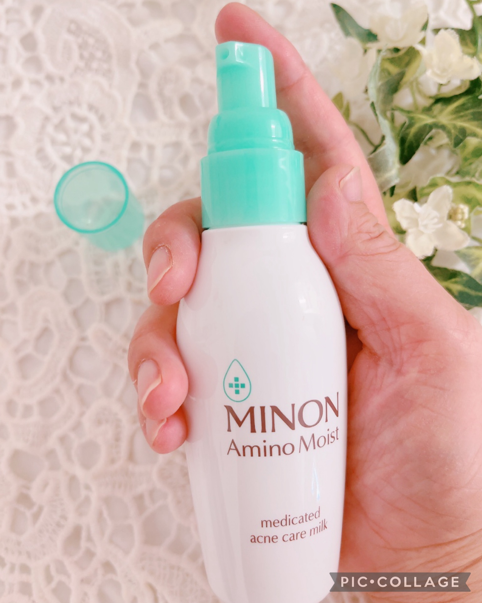 ミノン アミノモイスト 薬用アクネケア ミルク 100ｇ/ミノン/乳液を使ったクチコミ（2枚目）