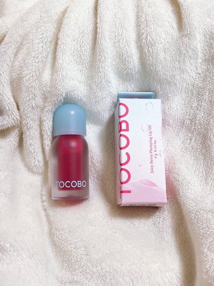 ジューシーベリープランピングリップオイル/TOCOBO/リップグロスを使ったクチコミ(4枚目)