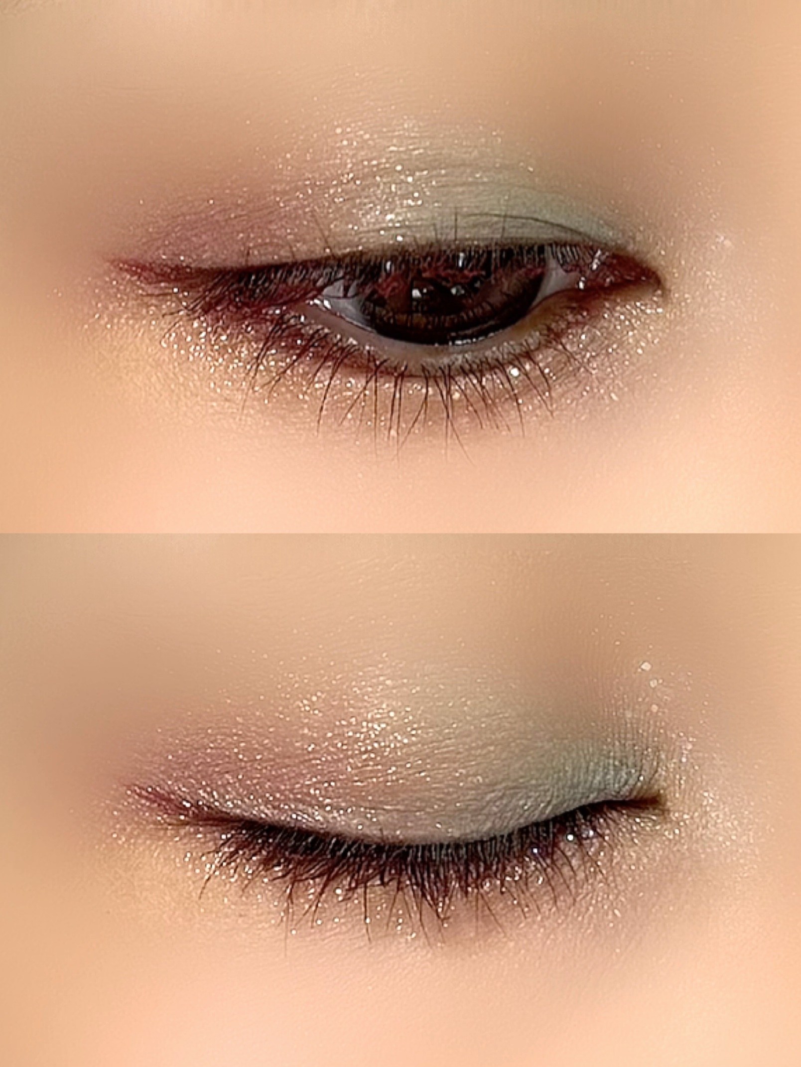 ラズル アイカラー/エレガンス ラズル /単色アイシャドウを使ったクチコミ（3枚目）