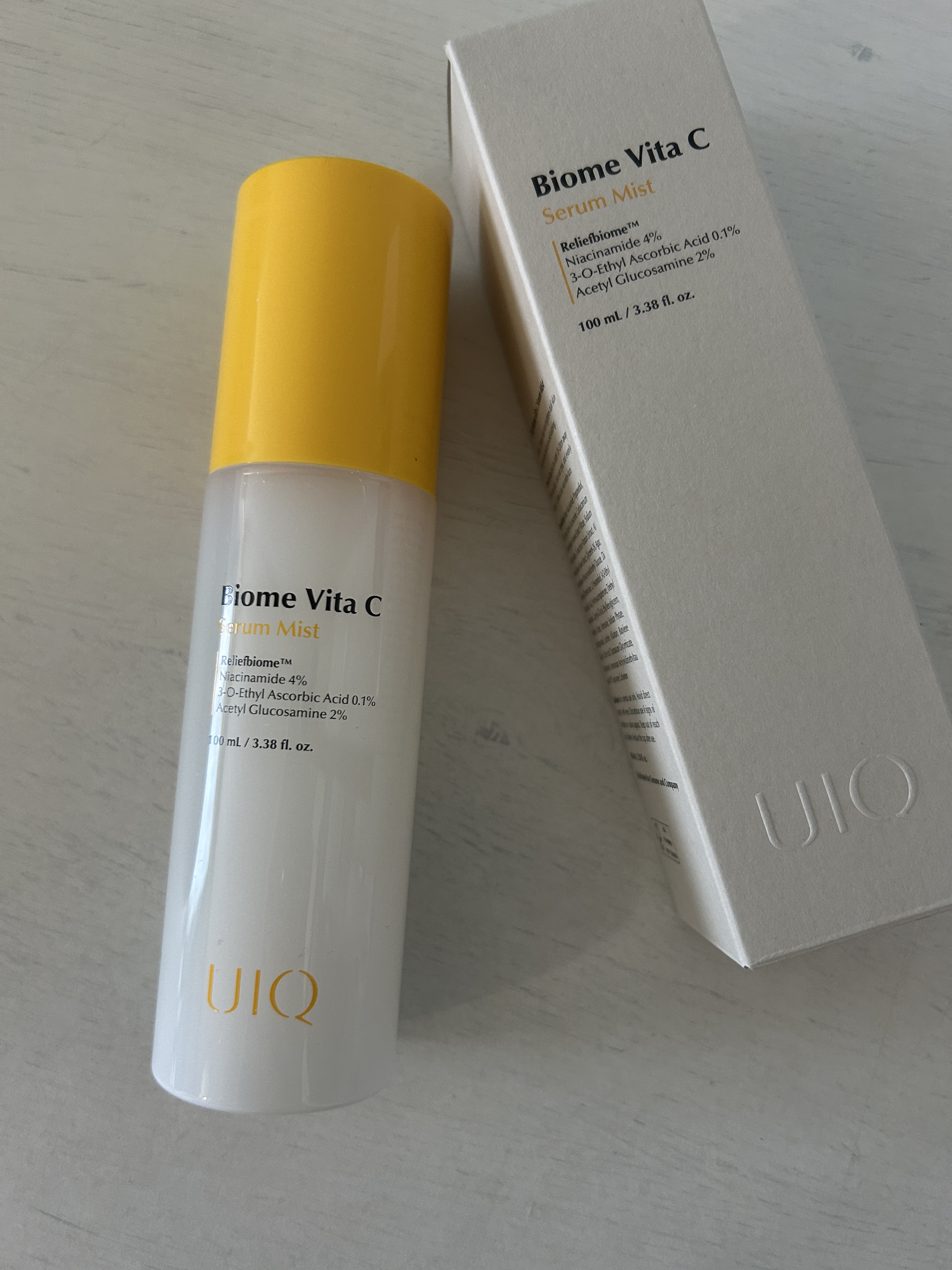 バイオームビタＣセラムミスト/UIQ/ミスト状化粧水を使ったクチコミ（2枚目）