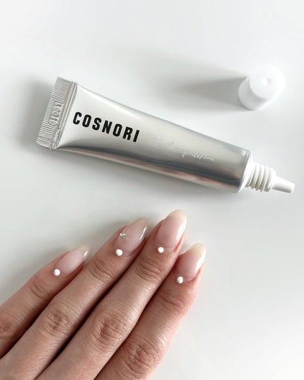 ナチュラル美人になりたい女 on LIPS 「【美意識は爪に出る】・COSNORIシルクリペアネイルクリーム..」(5枚目)