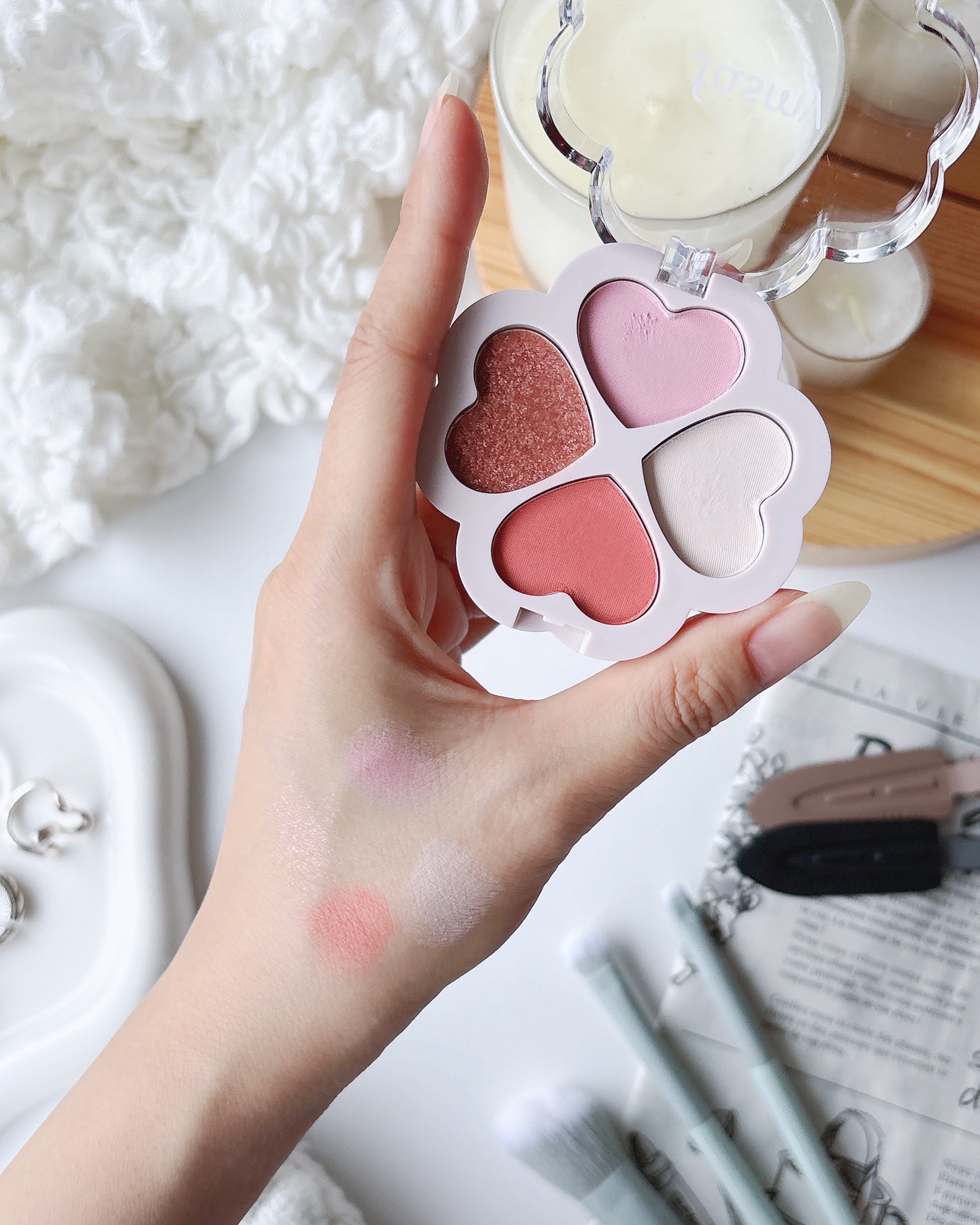 クローバーパレット/fasmy/アイシャドウパレットを使ったクチコミ（2枚目）