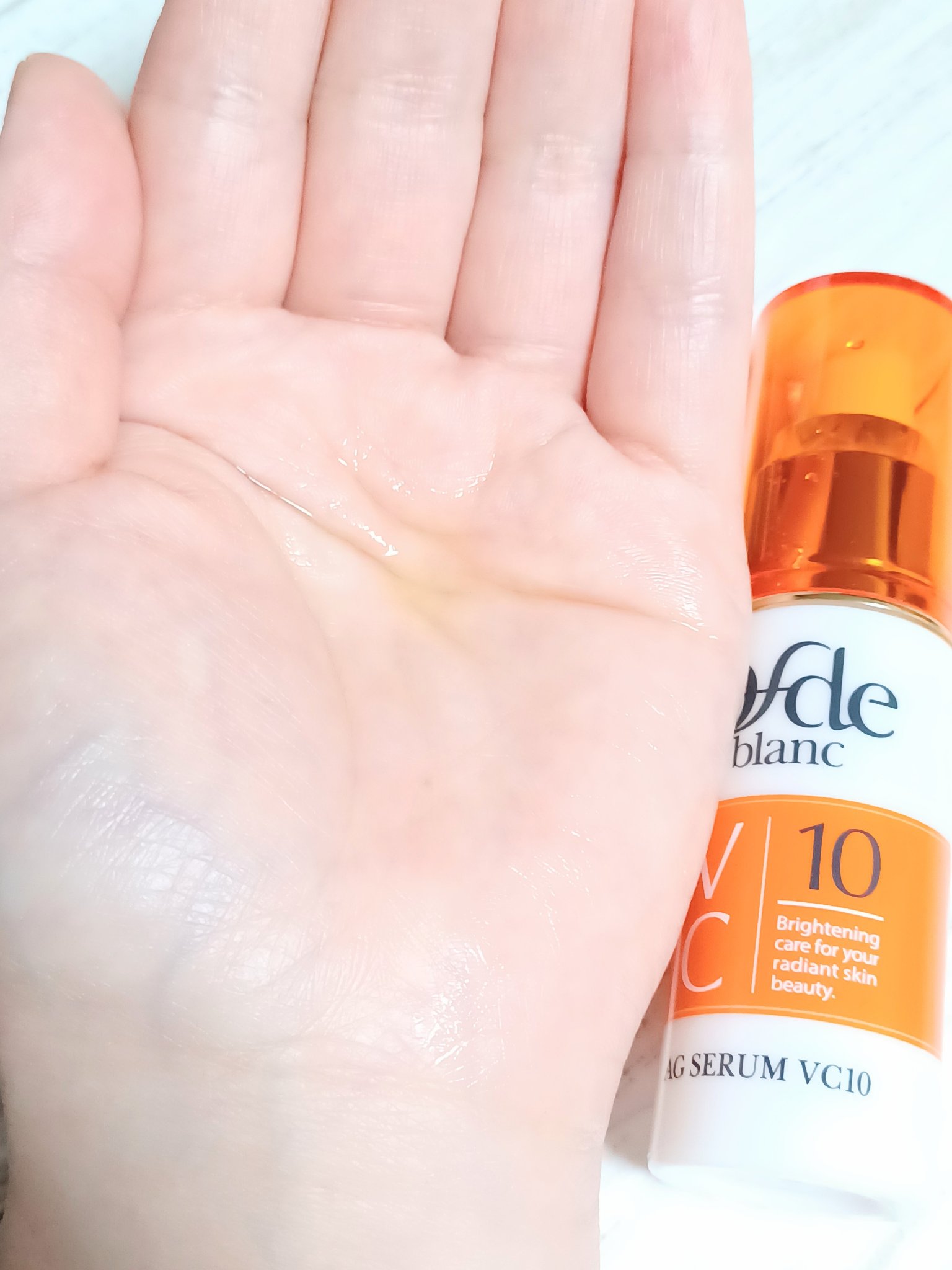 AGセラム VC10/オフデブラン/美容液を使ったクチコミ（3枚目）