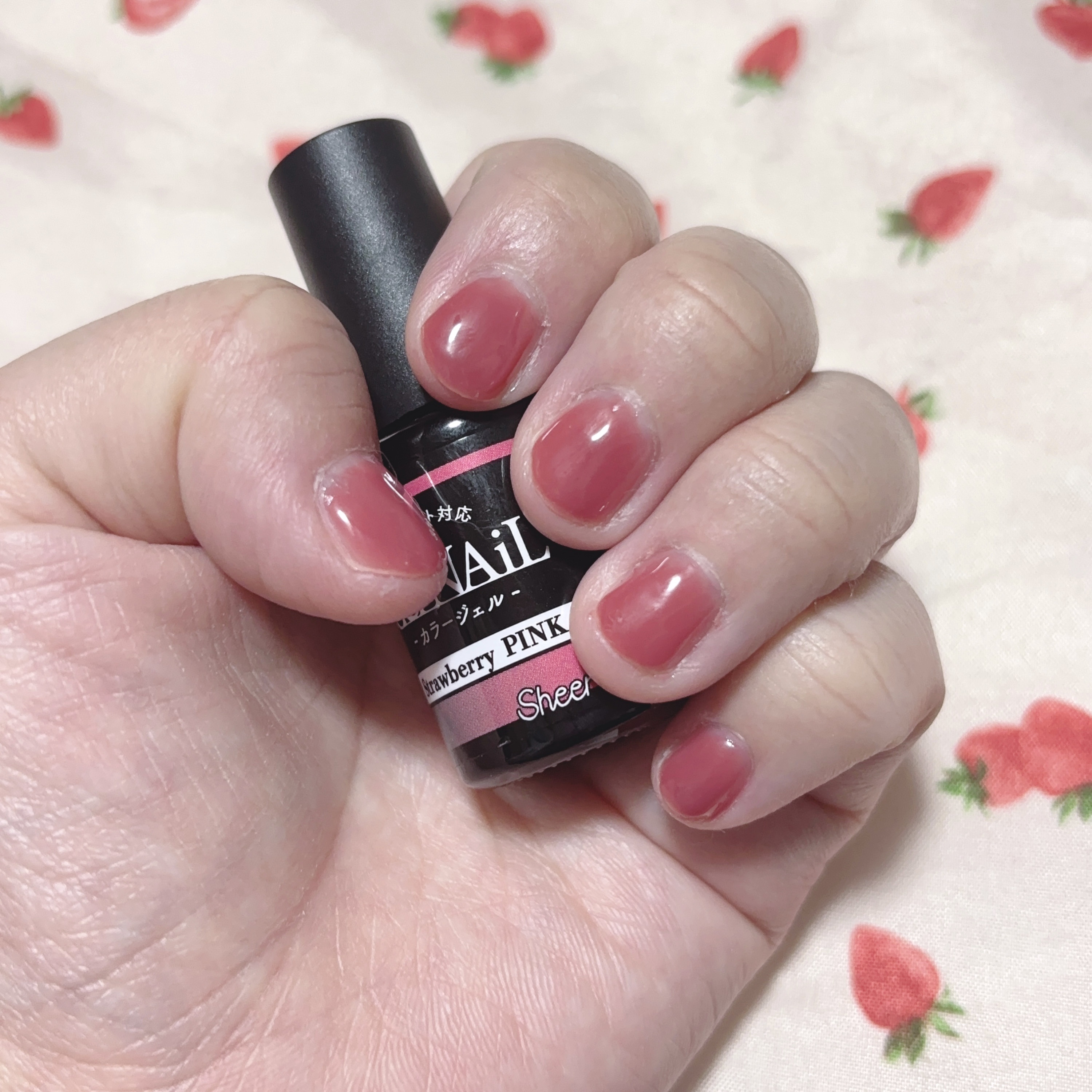 ジェルネイル（ライト対応）/セリア/ジェルネイルを使ったクチコミ（1枚目）