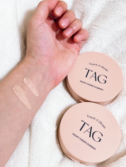 ベルベットカバークッション/TAG/クッションファンデーションを使ったクチコミ(3枚目)