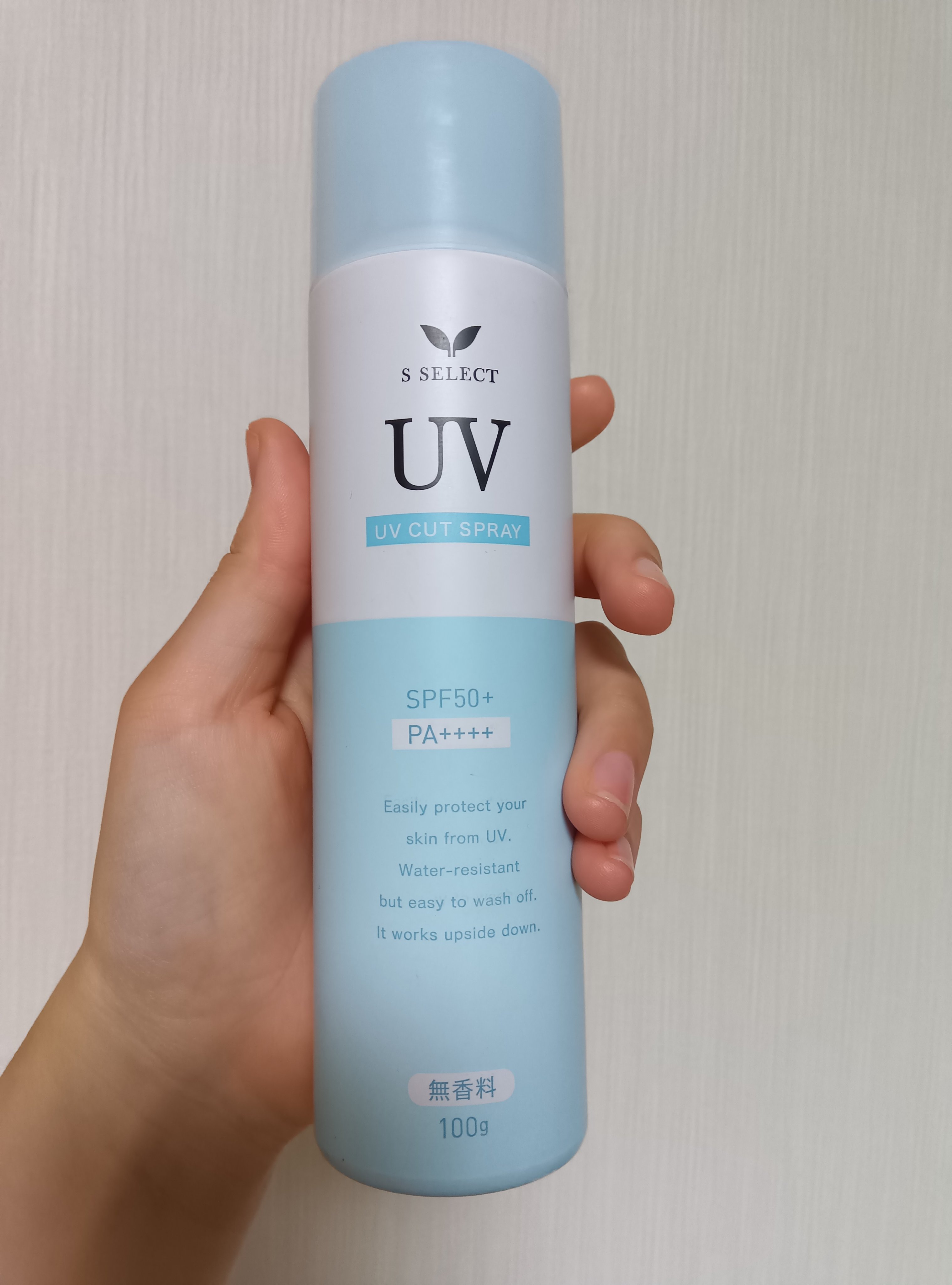 UVカットスプレー/S SELECT/日焼け止めミスト・スプレーを使ったクチコミ（1枚目）
