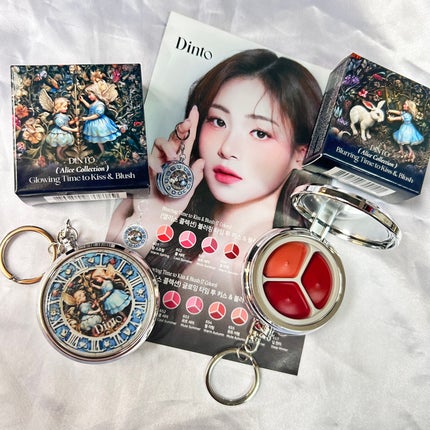 グローイングタイムトゥーキスアンドブラッシュ/Dinto/口紅を使ったクチコミ(2枚目)